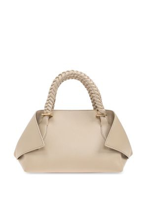 Ferragamo Mini Stone Woven Handbag