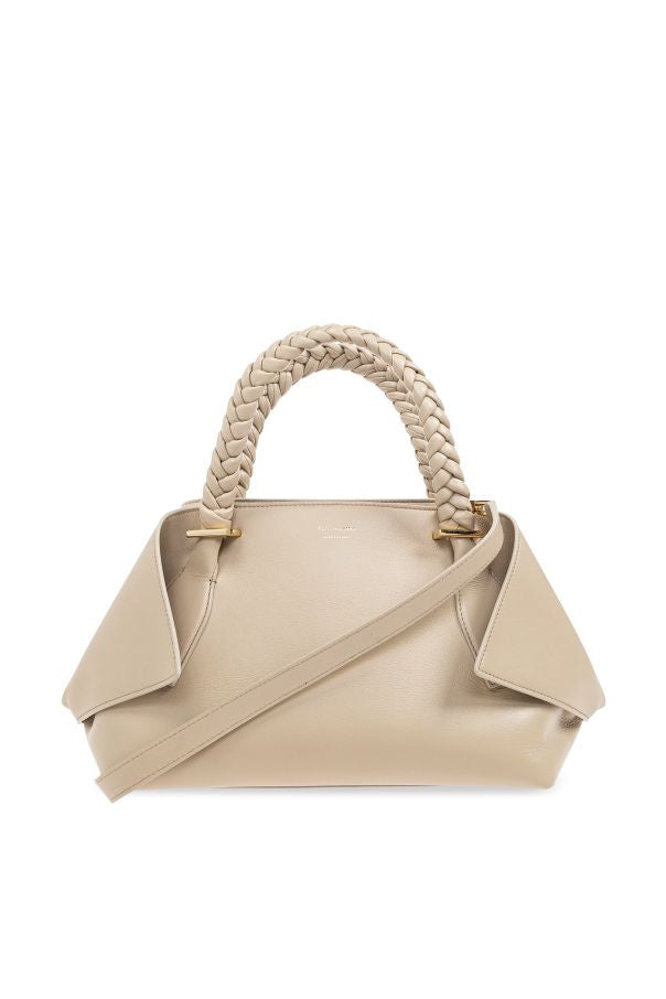 Ferragamo Mini Stone Woven Handbag