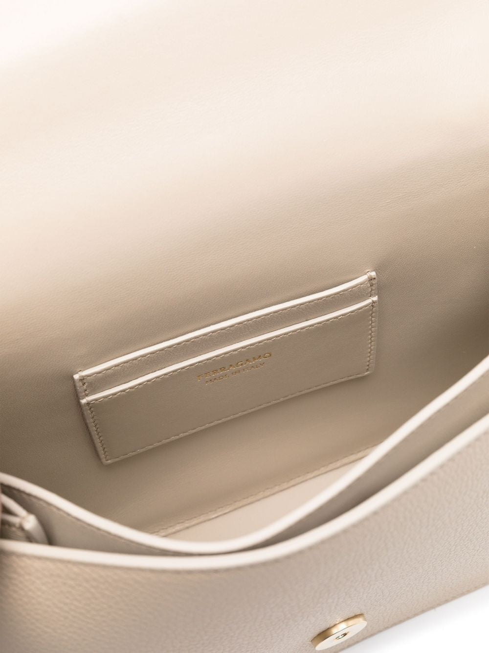 Ferragamo Mini Double Gancini Hook Crossbody Flap Handbag