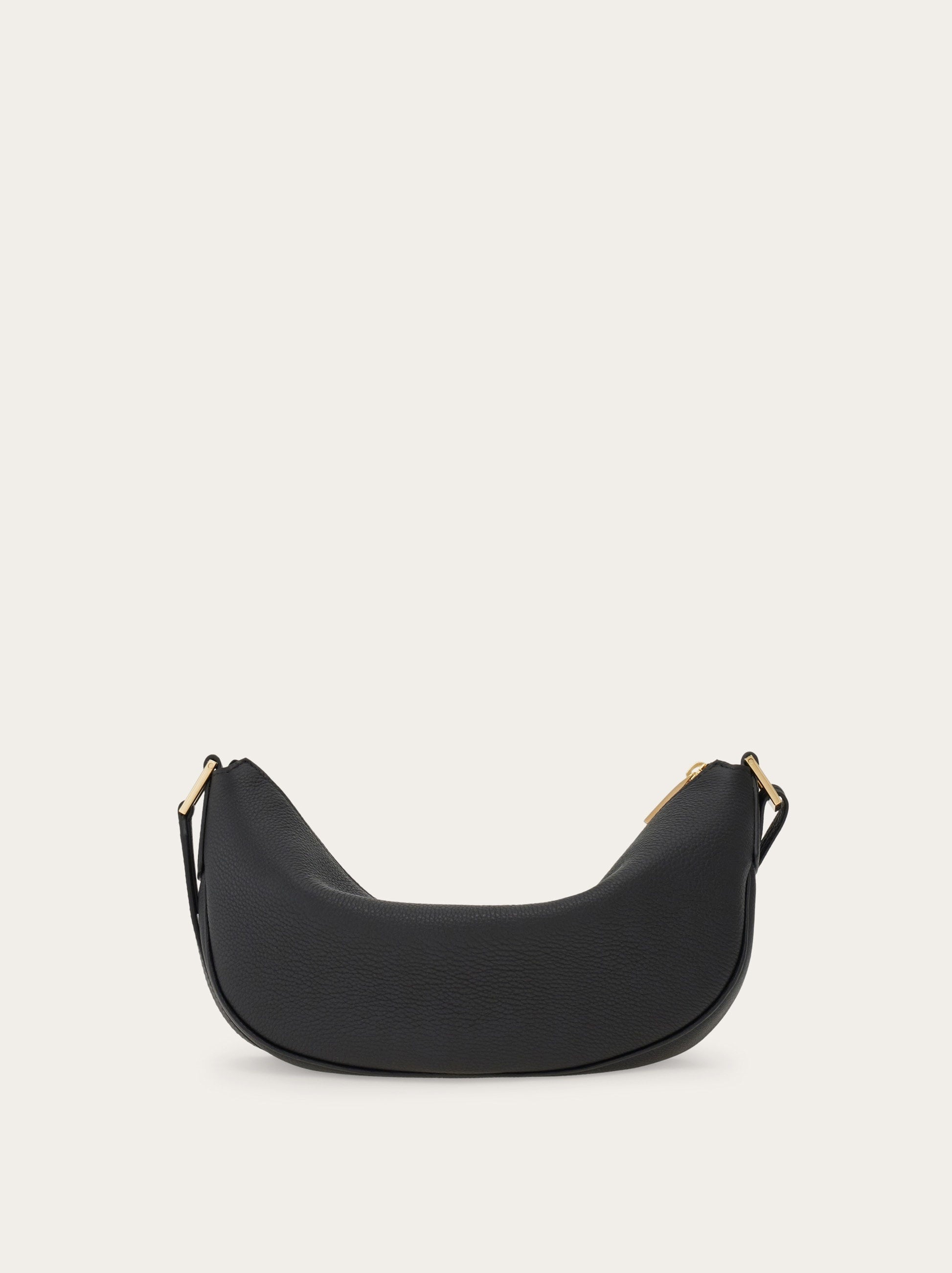 Ferragamo Half Moon Handbag with Gancini Hook - SS25 Collection