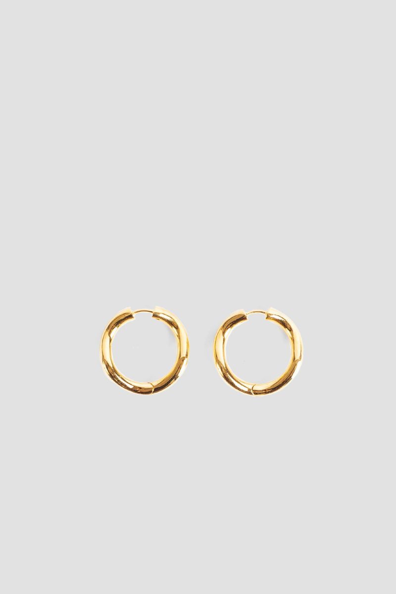 CHARLOTTE CHESNAIS Maxi Wave Vermeil Earrings