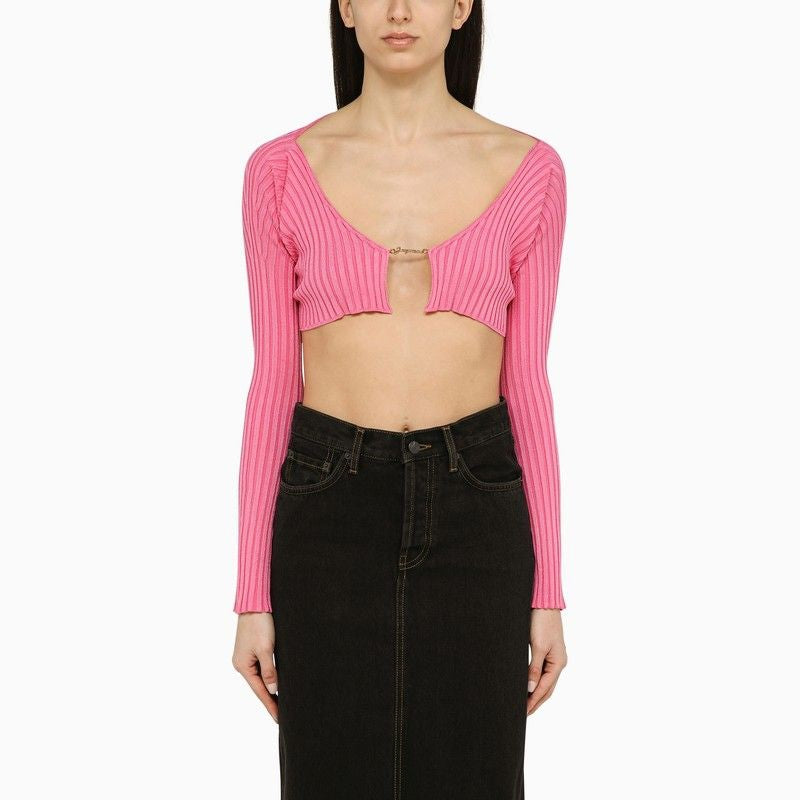 JACQUEMUS Mini Cropped Cardigan