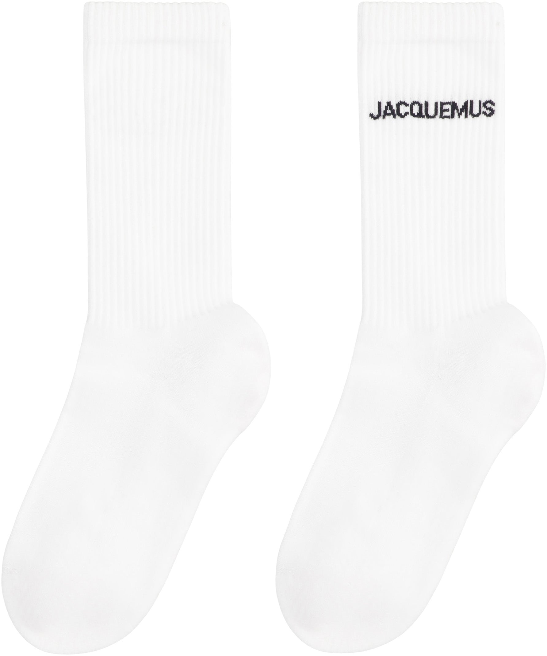 JACQUEMUS Logo Cotton Blend Socks