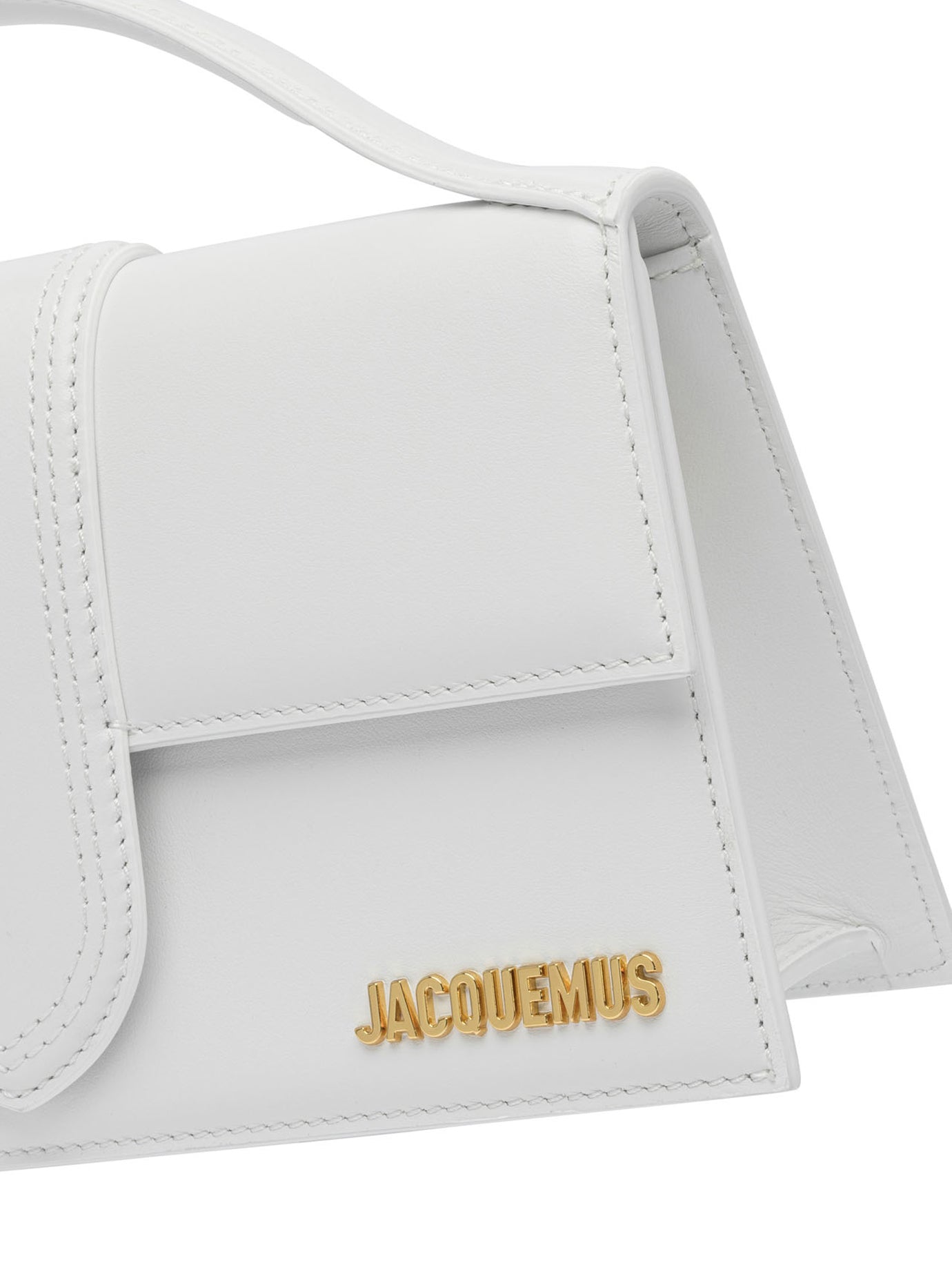 JACQUEMUS Mini Cow Leather Handbag (23.5x13x7 cm)