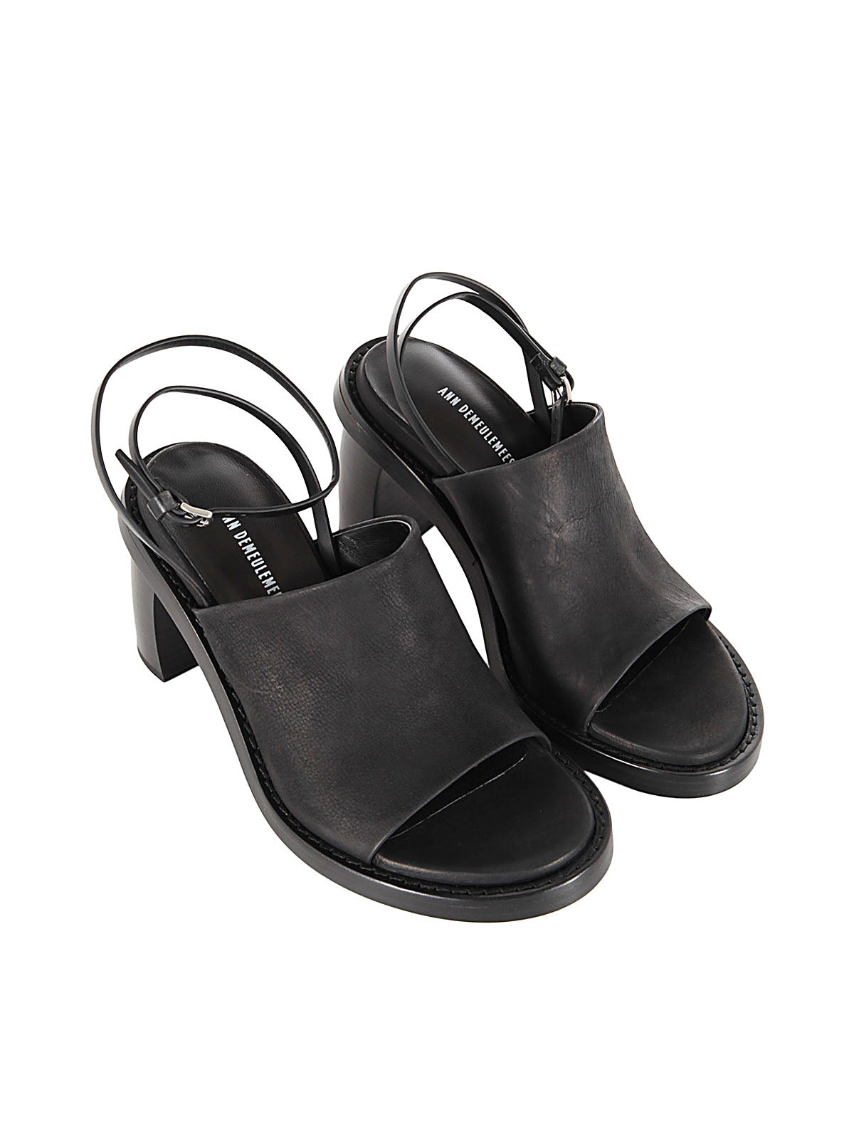 ANN DEMEULEMEESTER Oona Mini Leather Sandals for Women