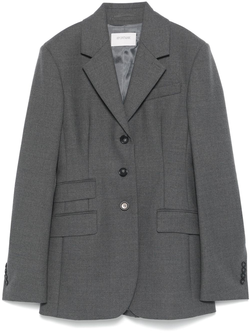 MAX MARA SPORTMAX Wool Single-Breasted Jacket for Women