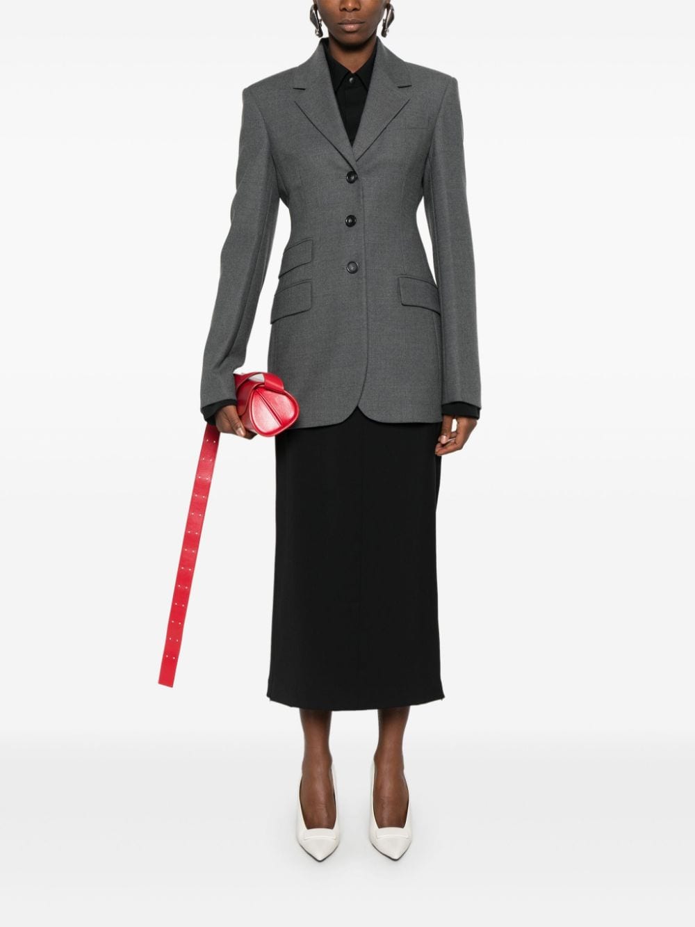 MAX MARA SPORTMAX Wool Single-Breasted Jacket for Women