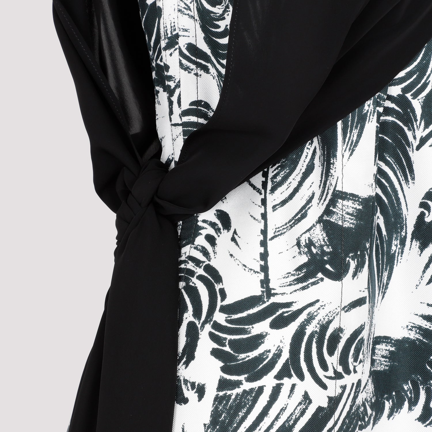 BOTTEGA VENETA Printed Silk Long Dress for Men