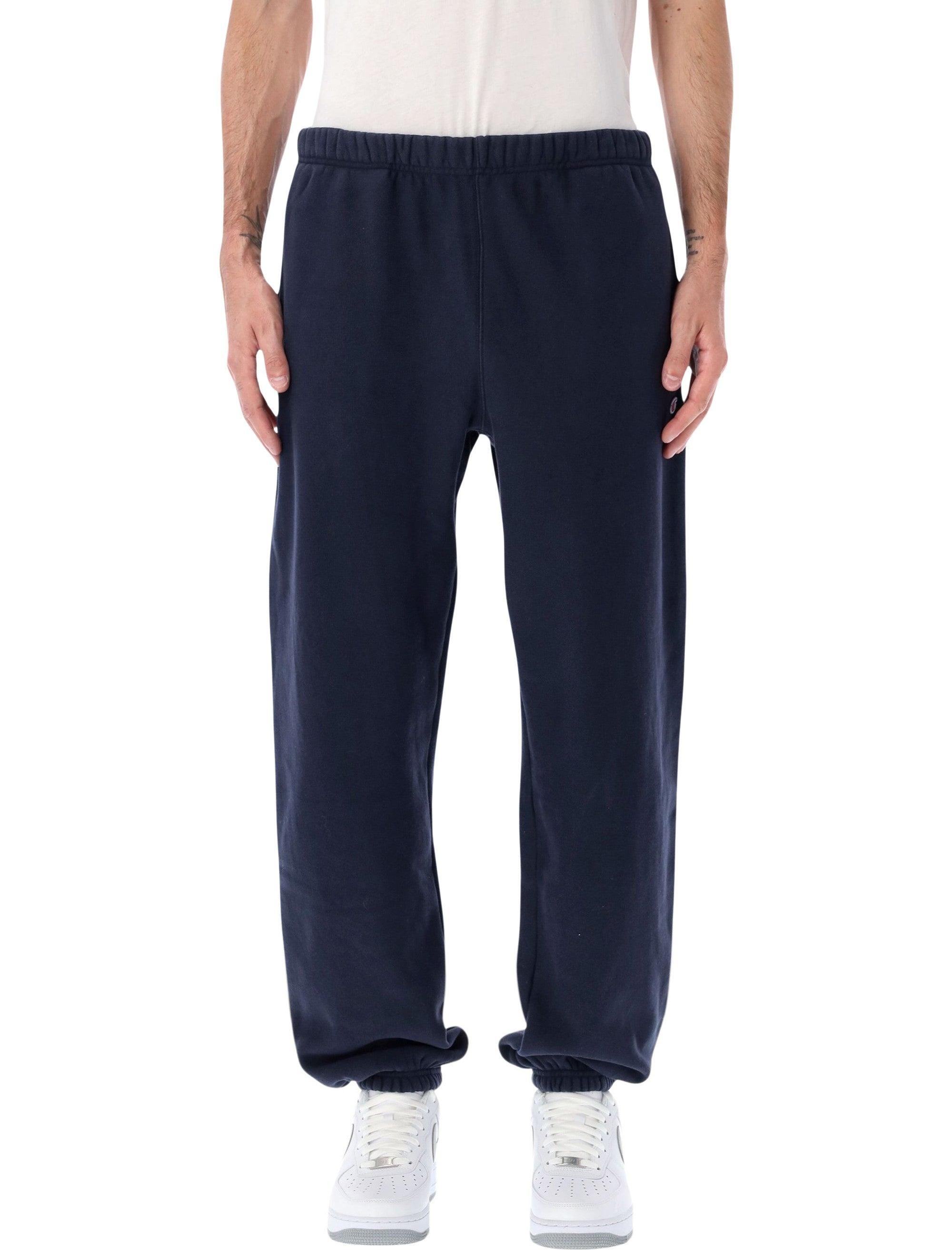 CHAMPION REVERSE WEAVE Wide-Leg Fleece Joggers - Size L