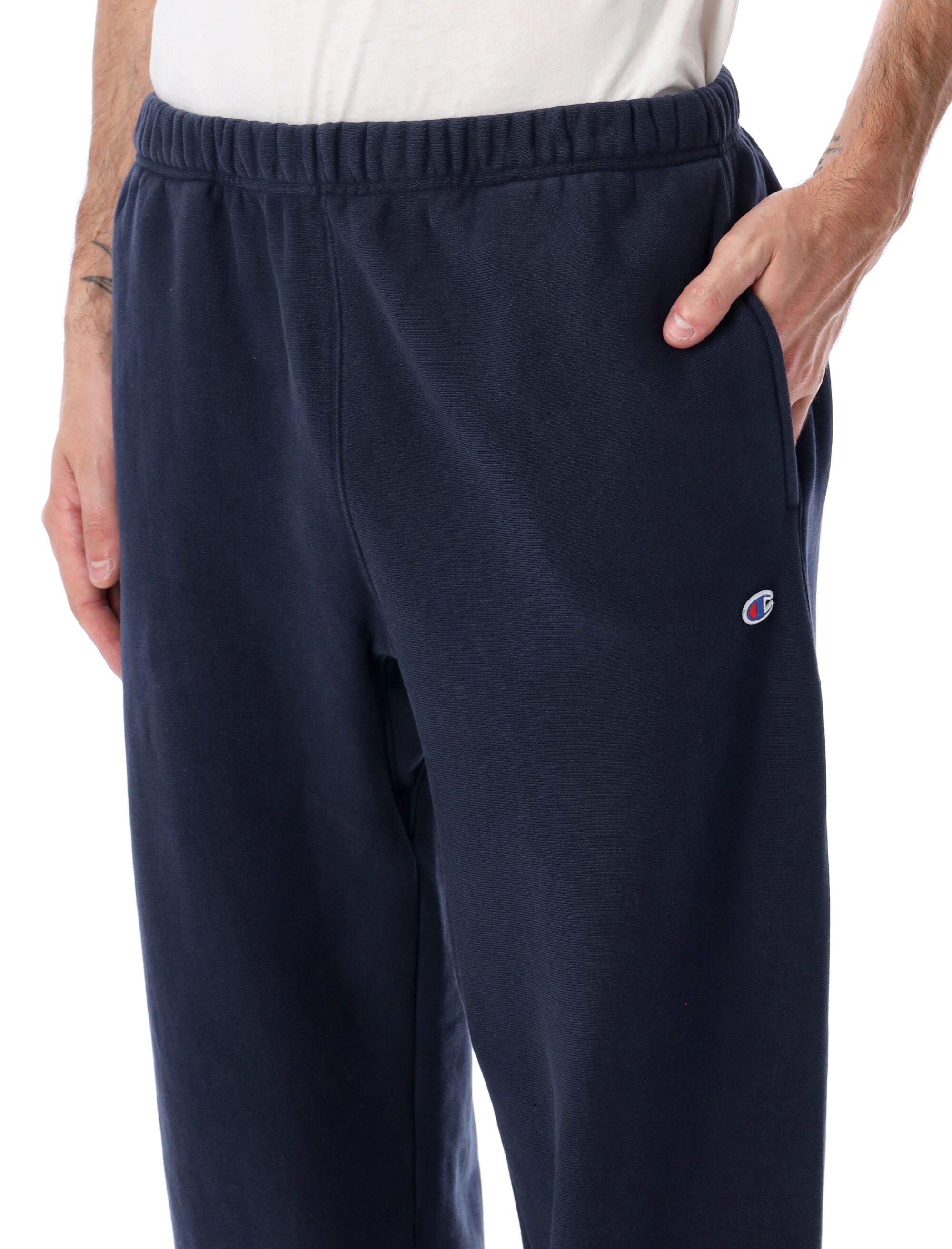 CHAMPION REVERSE WEAVE Wide-Leg Fleece Joggers - Size L