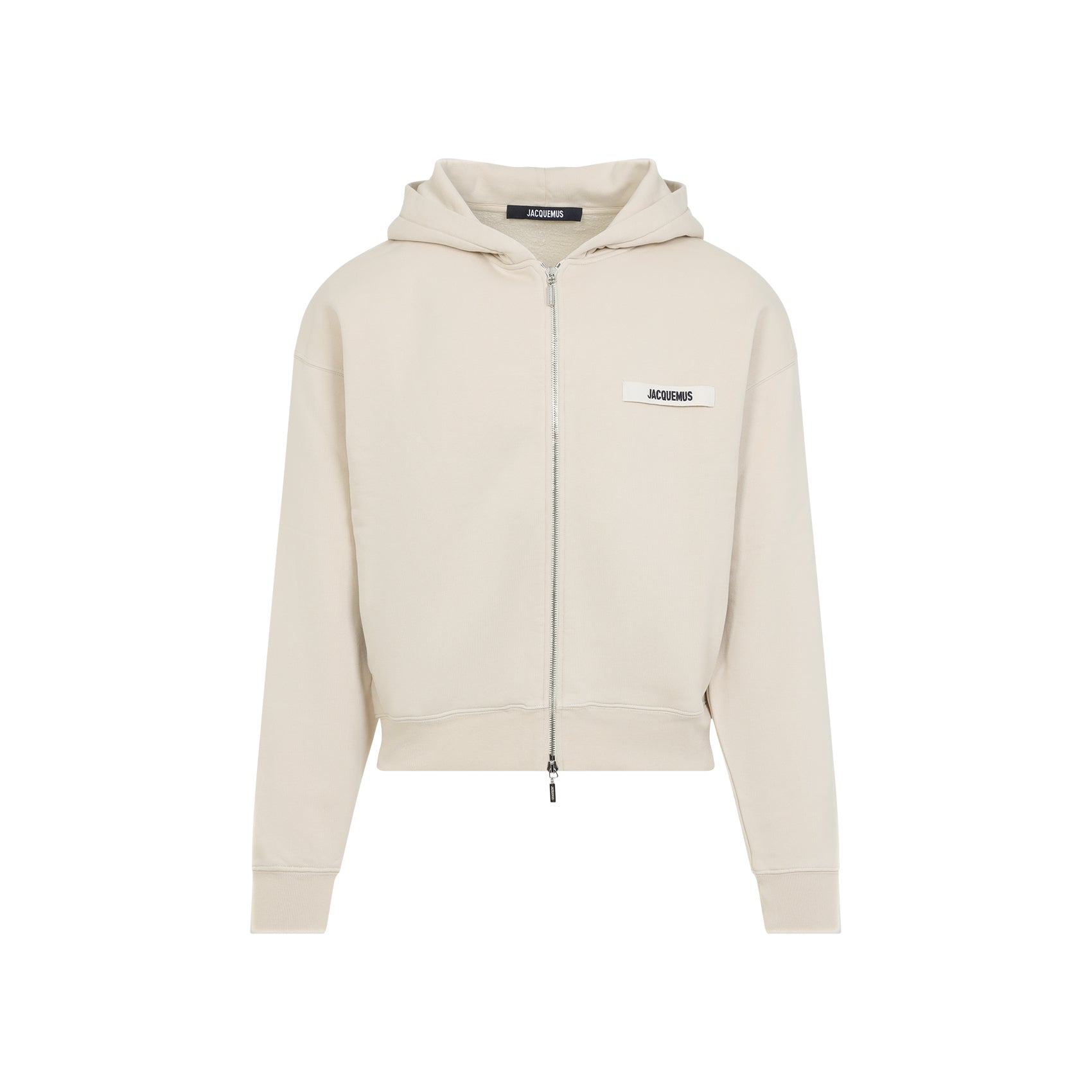 JACQUEMUS Le Hoodie Zip Gros Grain Hoodie