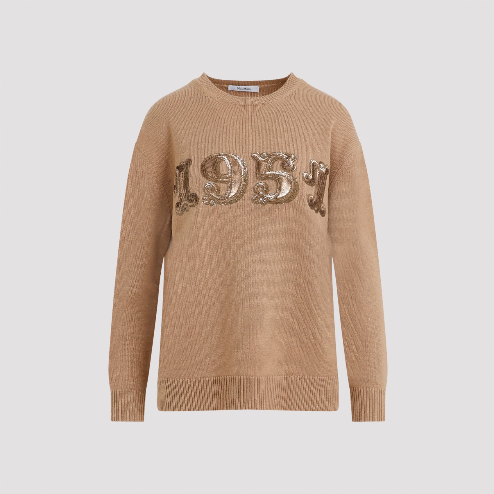 MAX MARA Luxury Wool and Cashmere Men's Sweater - FW24