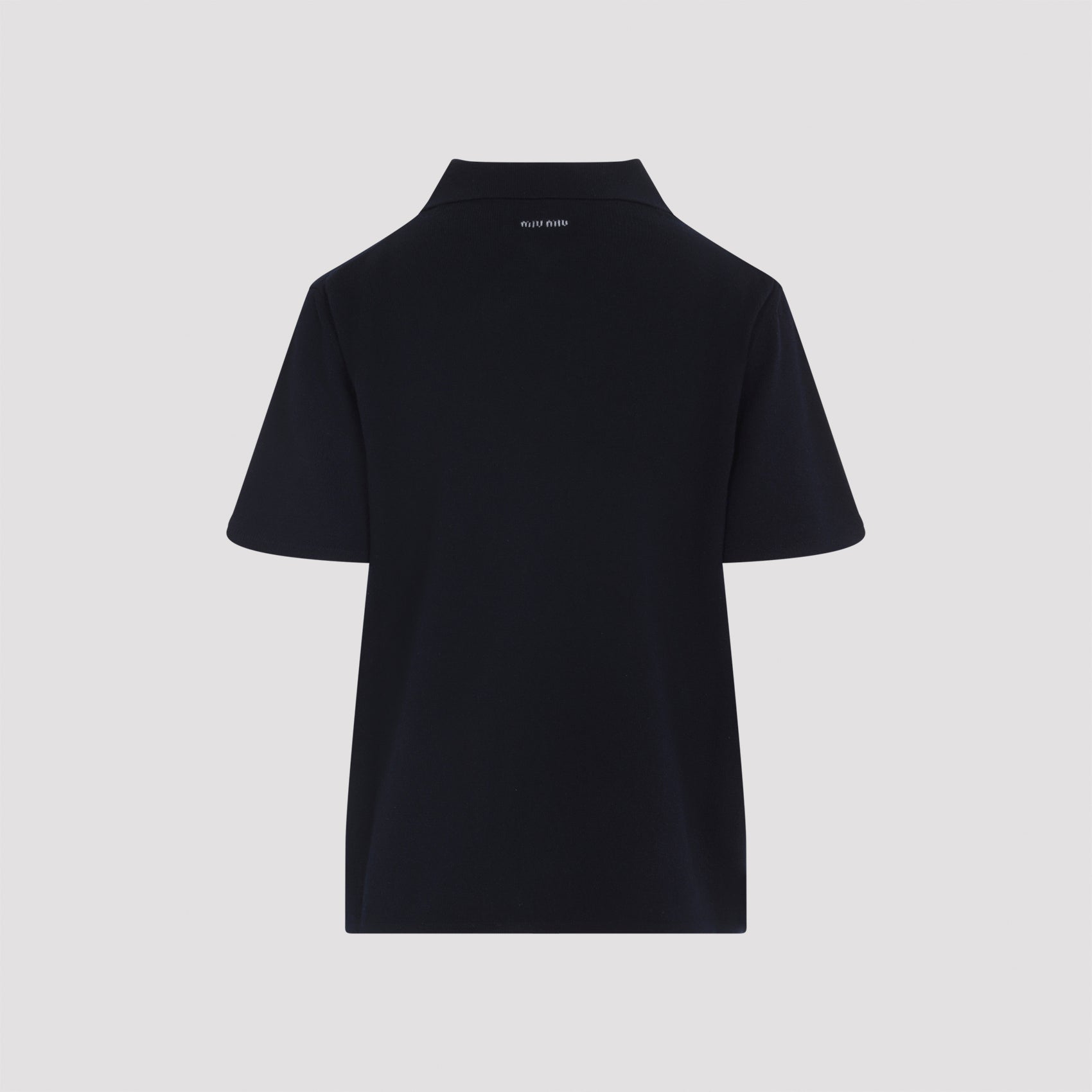 MIU MIU Men's Cashmere Polo Shirt