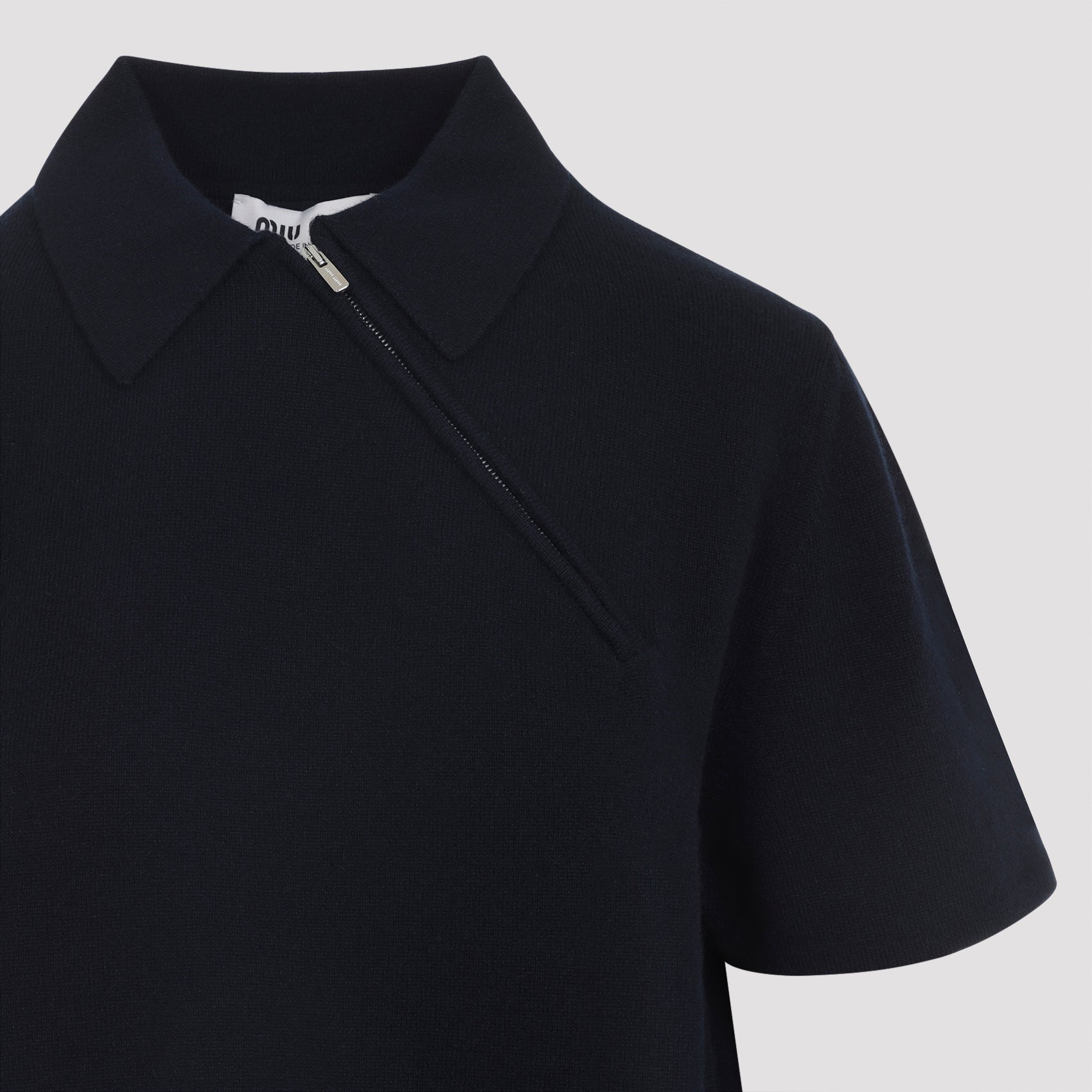 MIU MIU Men's Cashmere Polo Shirt