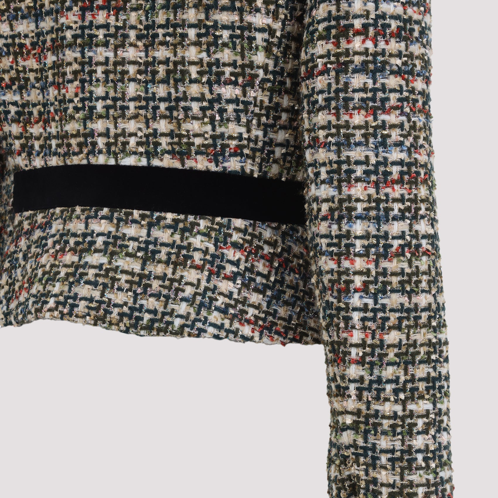 VALENTINO Multi Fabric Jacket for Men - FW25