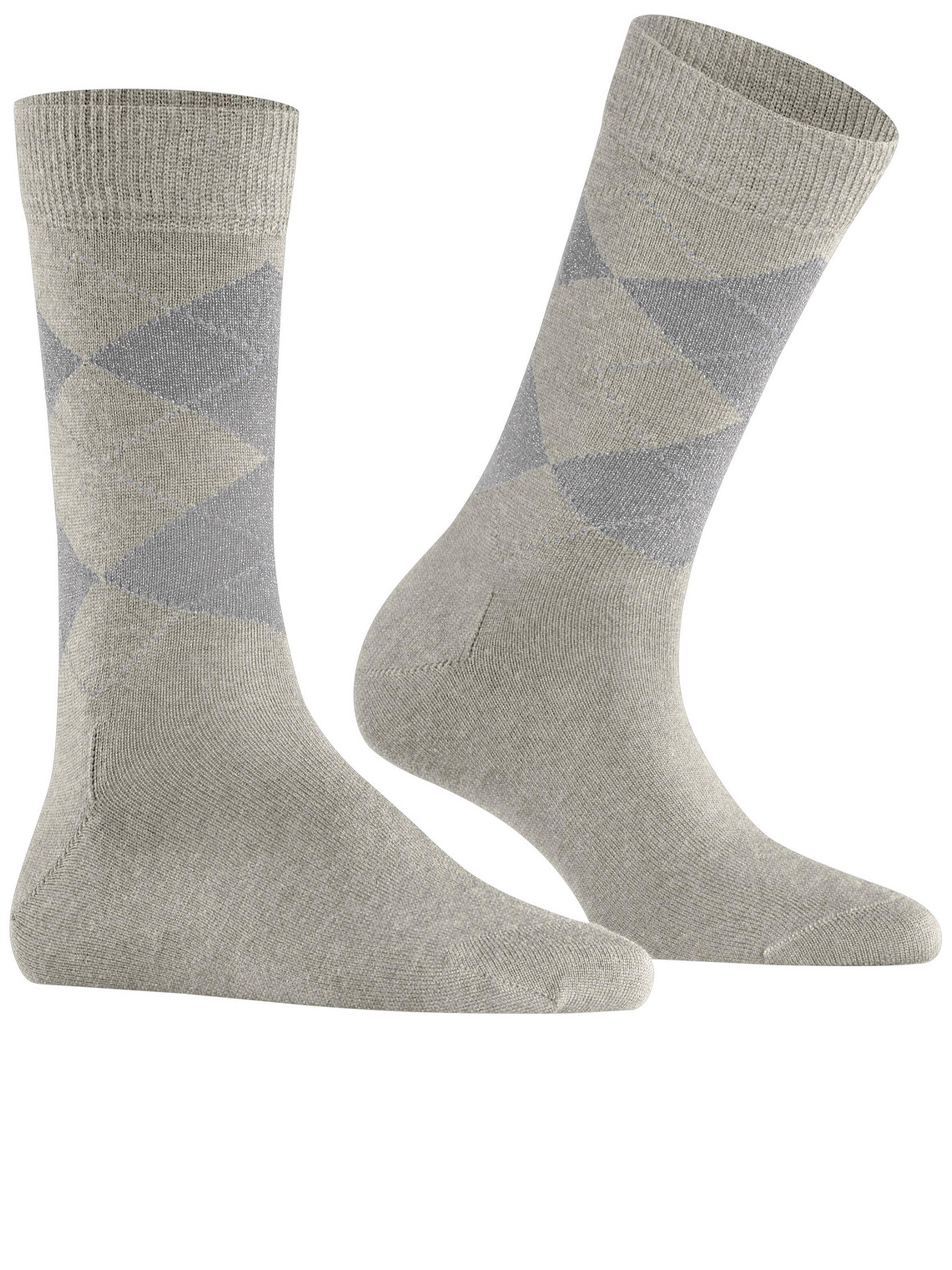 BURLINGTON Lurex Wool Blend Socks for Women
