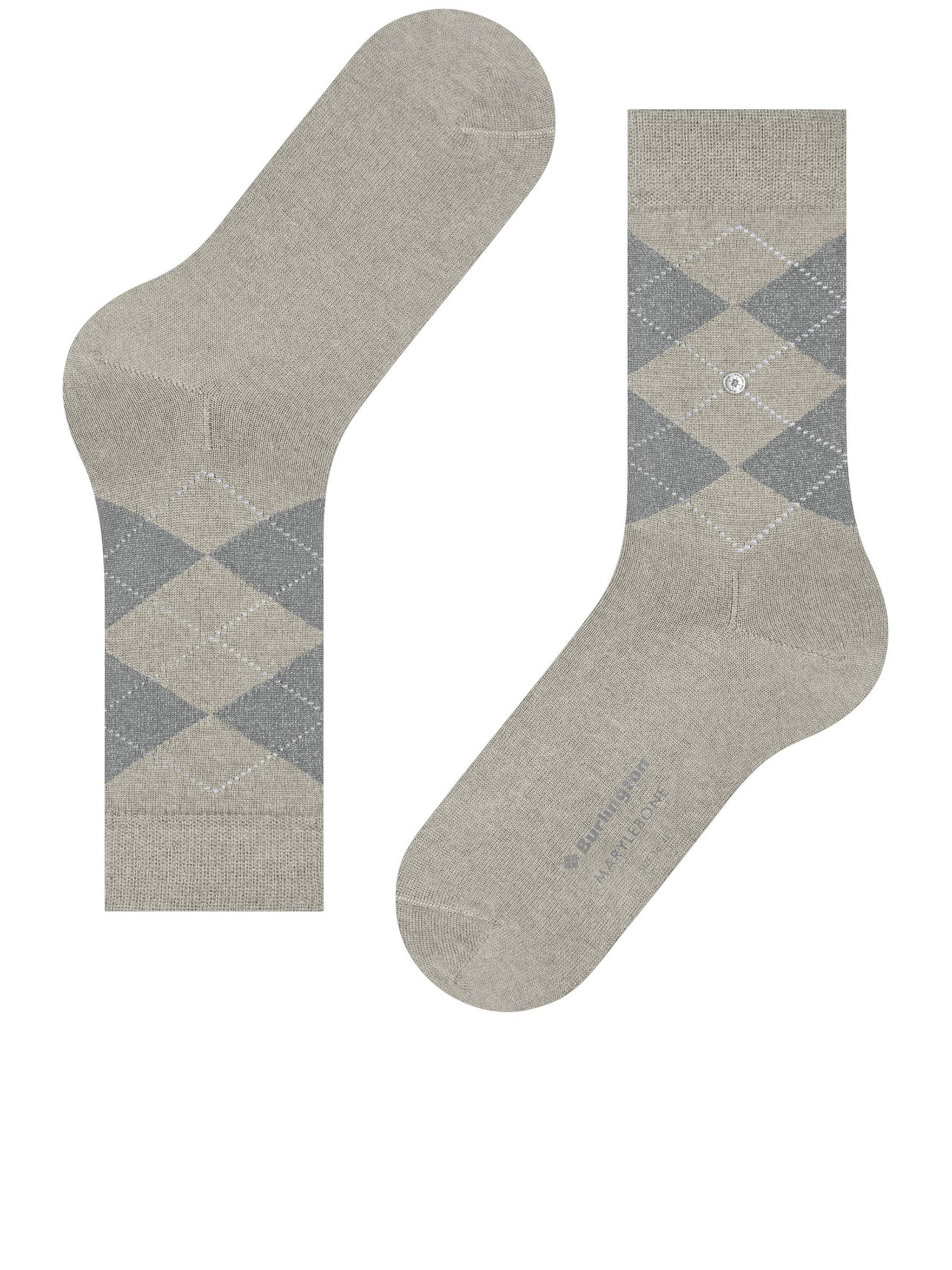 BURLINGTON Lurex Wool Blend Socks for Women