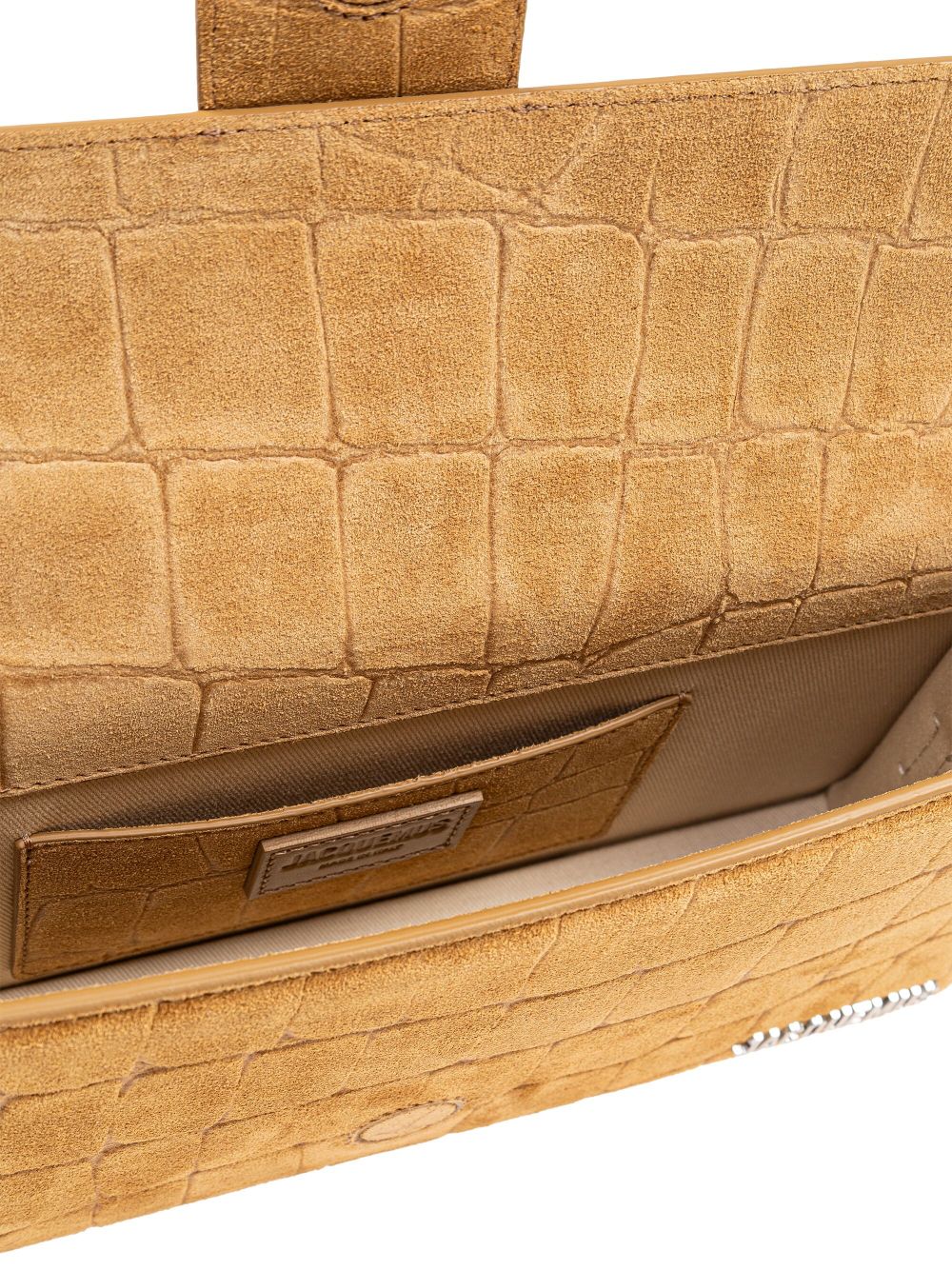 JACQUEMUS Elegant Long Leather Shoulder Handbag