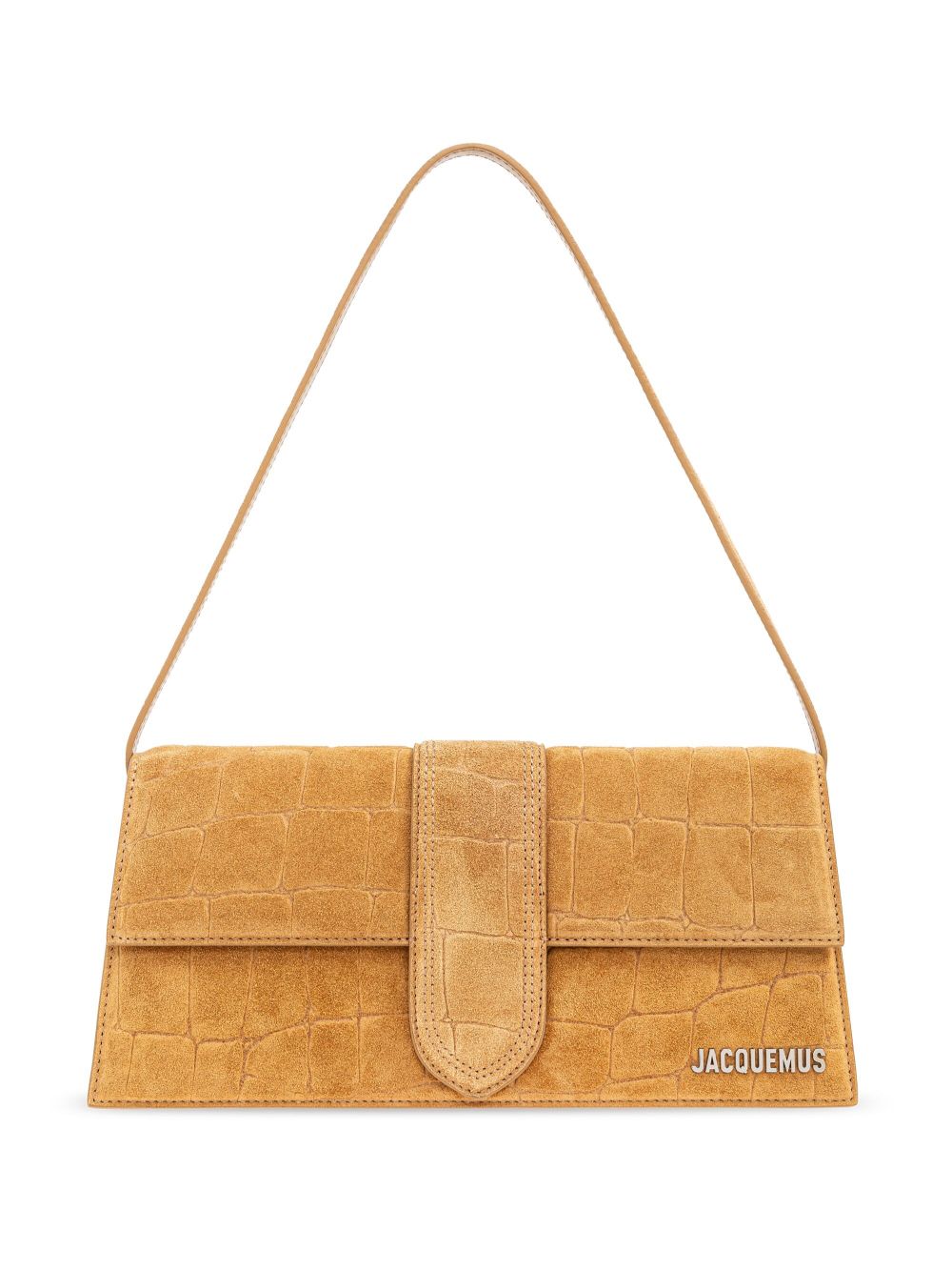 JACQUEMUS Elegant Long Leather Shoulder Handbag