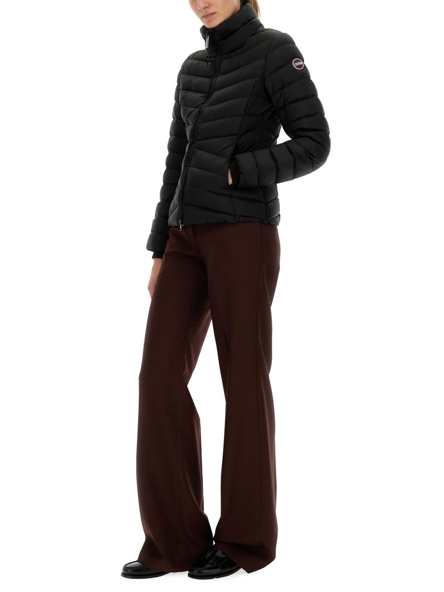 COLMAR Women's Puffer Jacket with Sweater Cuffs - Size 40 IT