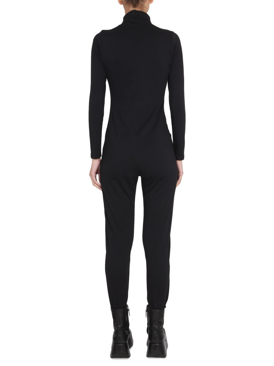 RAF SIMONS Slim Fit High Neck Jumpsuit