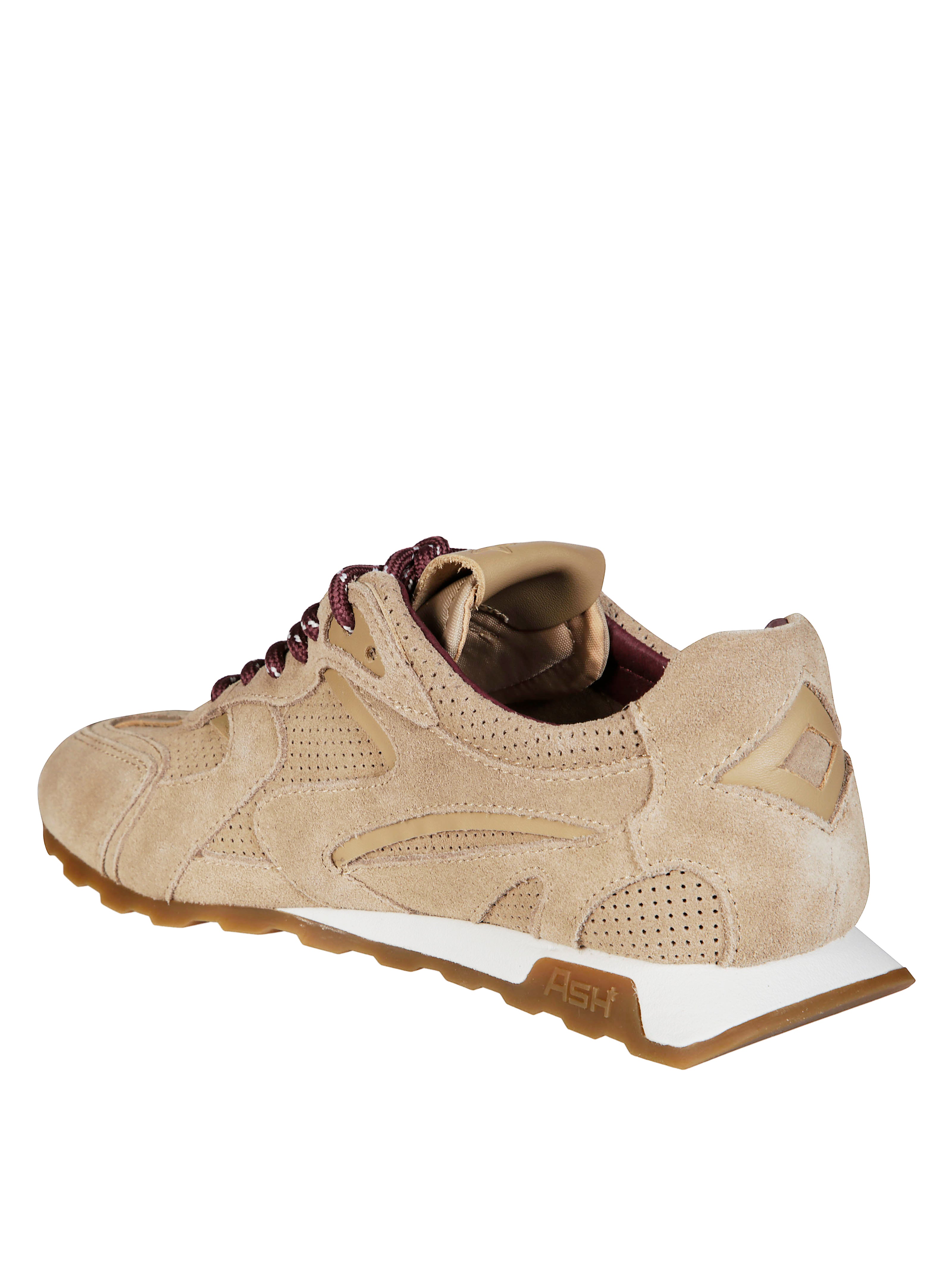 ASH Men's Suede Leopard Sneaker