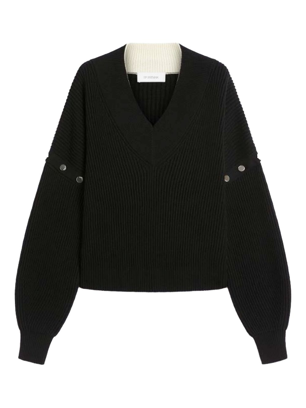 MAX MARA SPORTMAX V-Neck Wool Sweater for Women