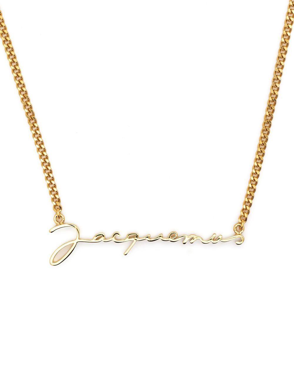 JACQUEMUS Mini Chic Chain Necklace