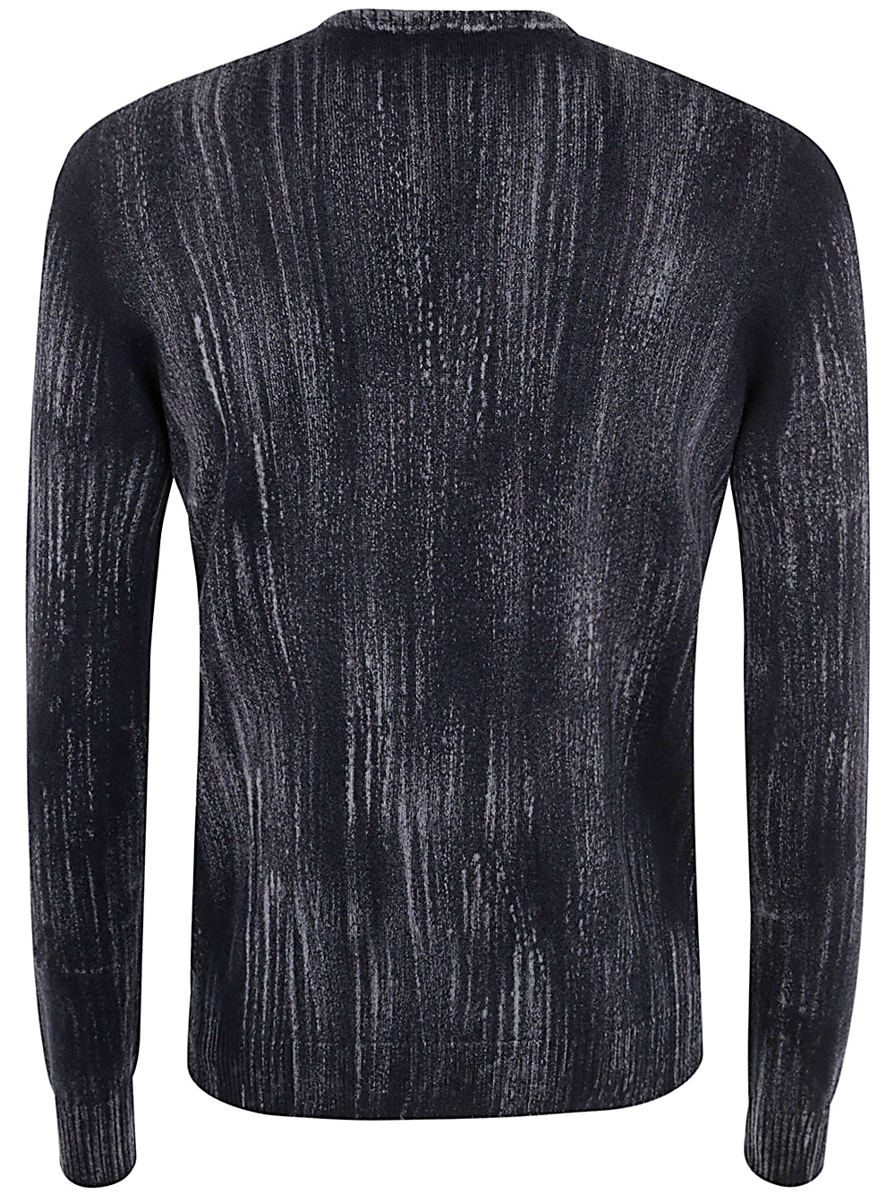 AVANT TOI Tonal Effect Round Neck Reversible Pullover