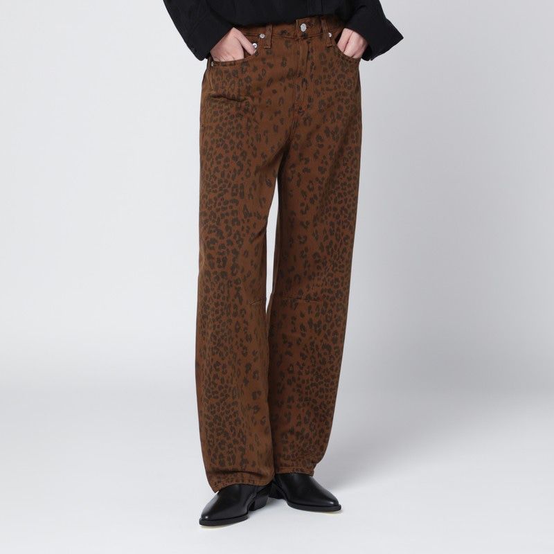 CITIZENS OF HUMANITY Relaxed Miro Jeans with Cheetah Print for Women