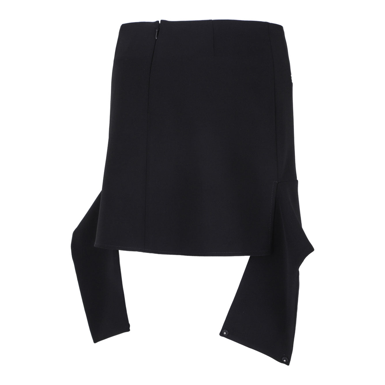 COURREGÈS Chic Mini Polyester Skirt for Women