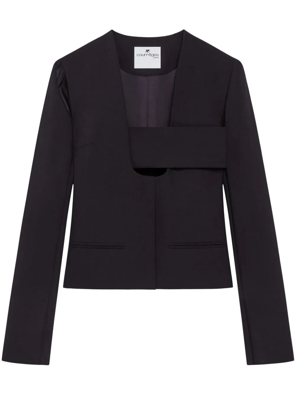 COURREGÈS Infinity Polywool Jacket for Women