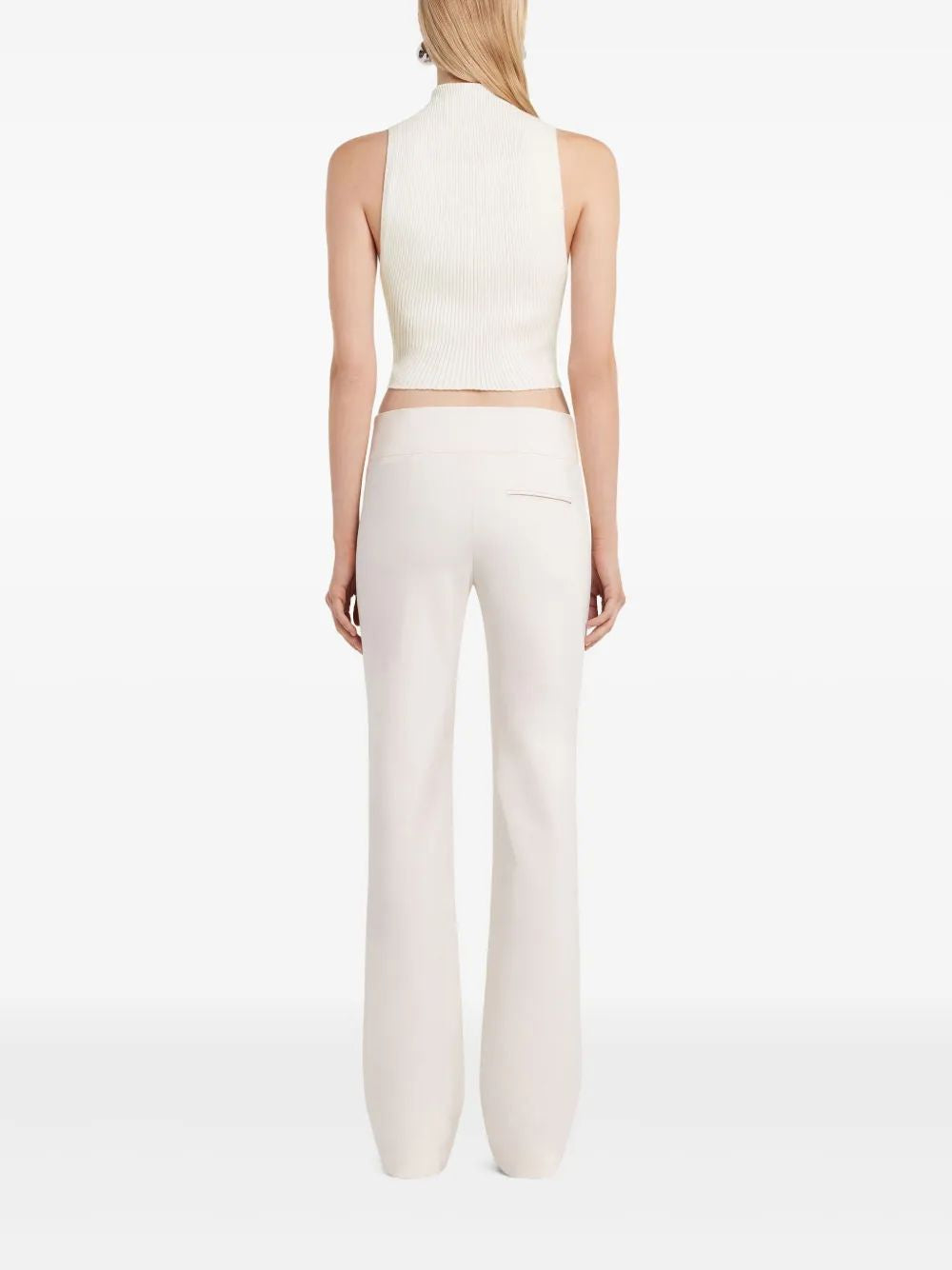 COURREGÈS Natural High Neck Top