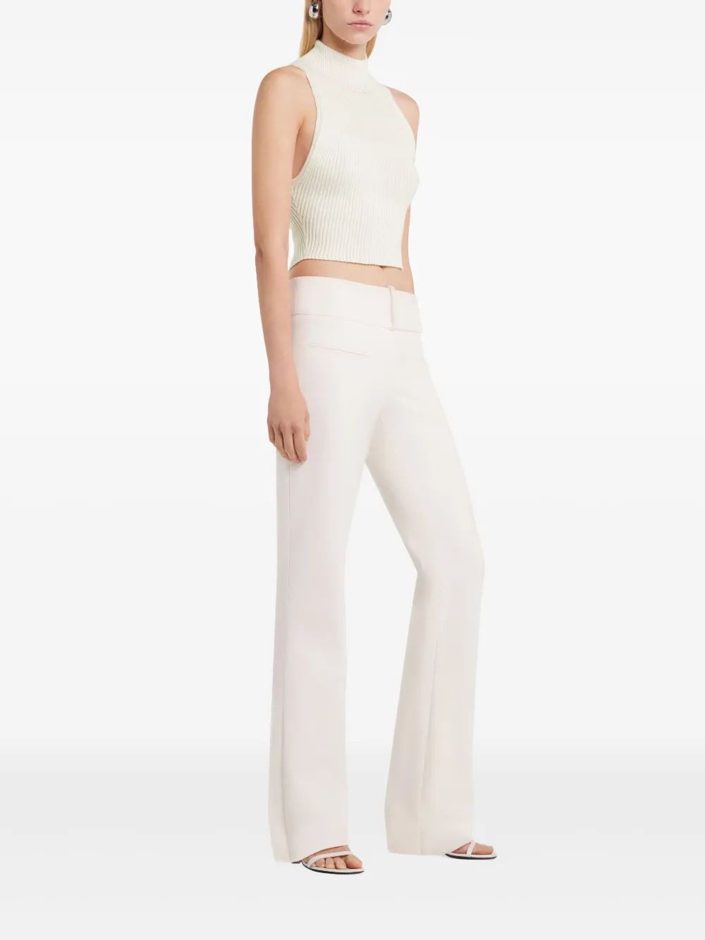 COURREGÈS Women's Mockneck Mini T-Shirt