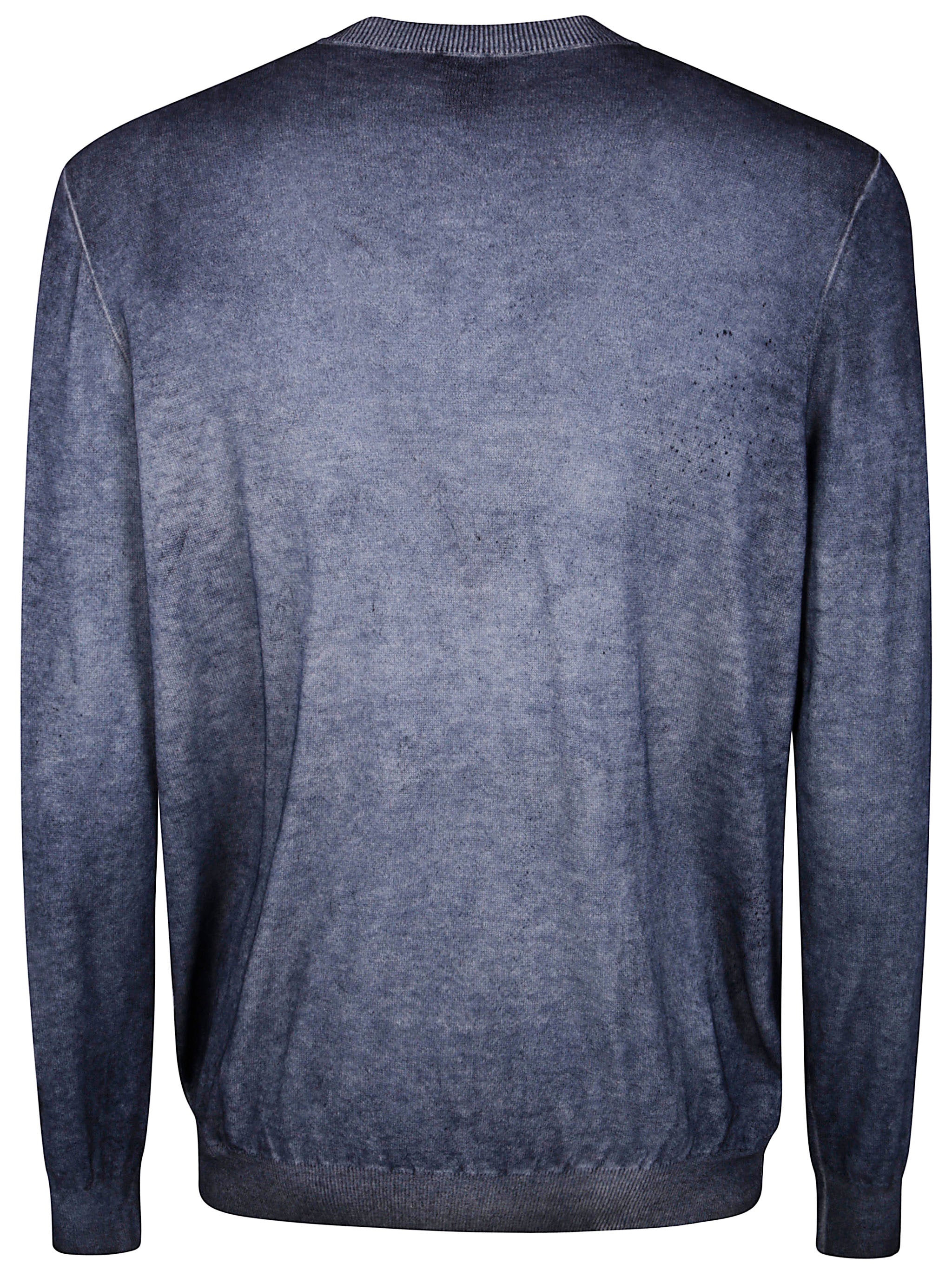 AVANT TOI Ultralight Cashmere and Wool Round Neck Pullover for Men