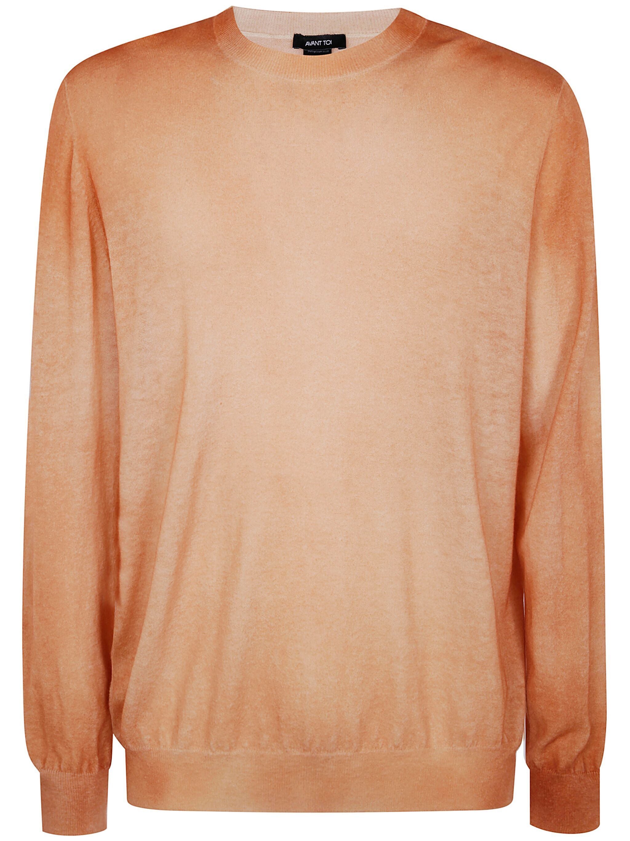 AVANT TOI Ultralight Cashmere and Wool Round Neck Pullover - SS25