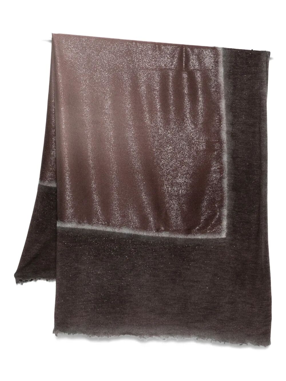 AVANT TOI Star Dust Effect Destroyed Foulard Style Scarf 120x110