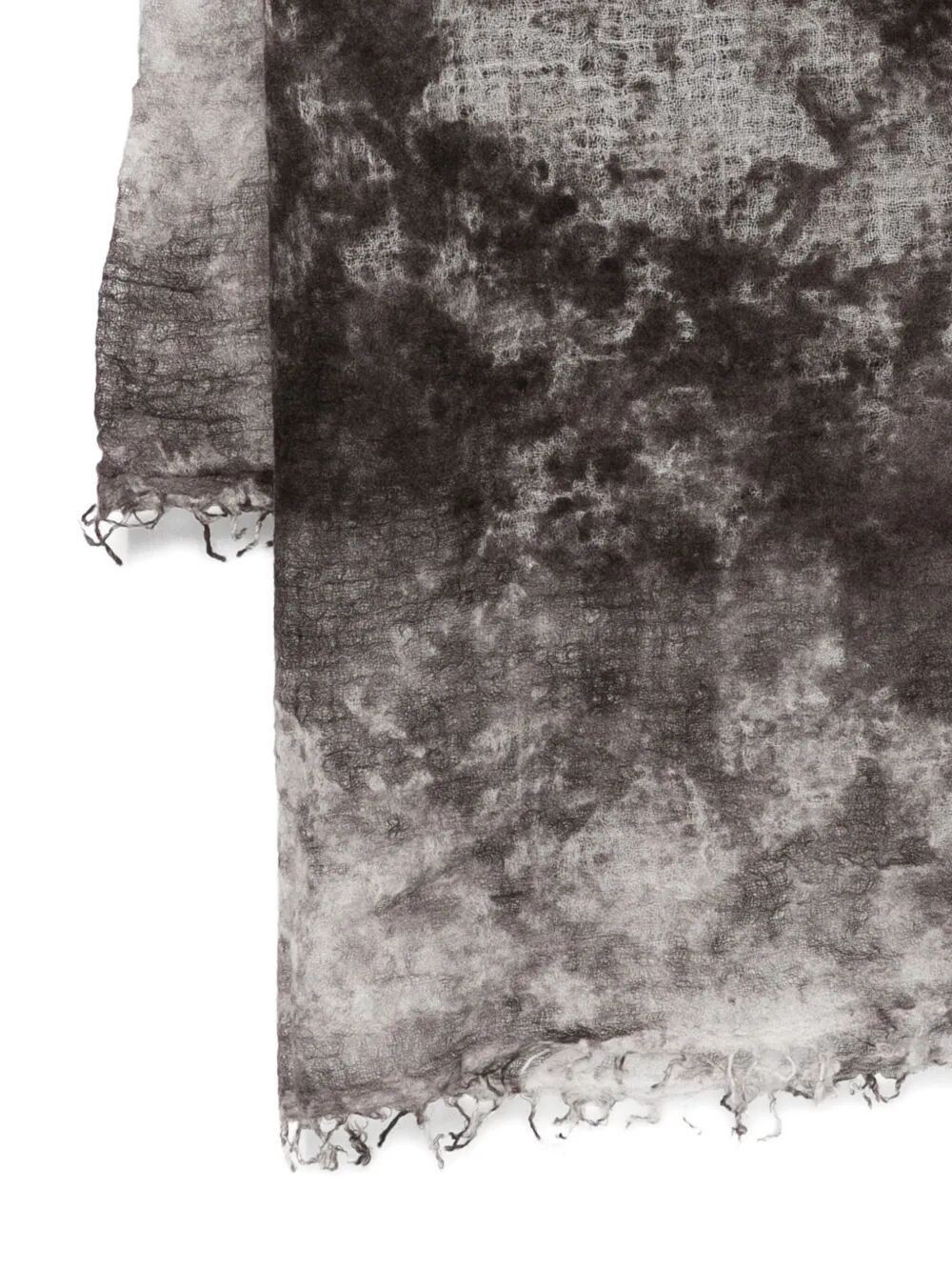 AVANT TOI Light Cashmere Scarf with Fringes 140x140cm