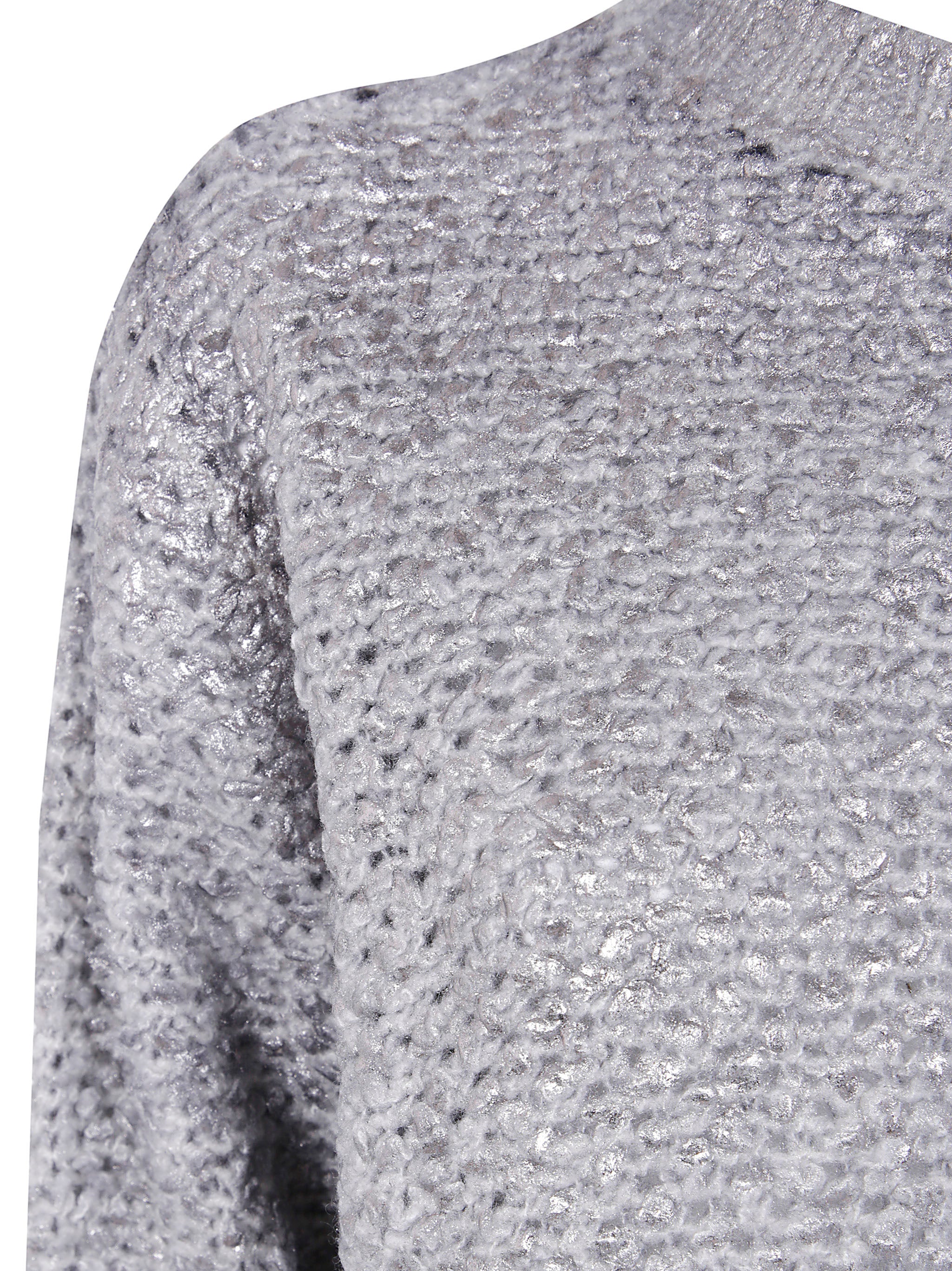 AVANT TOI Hand Painted Round Neck Furry Stitch Pullover