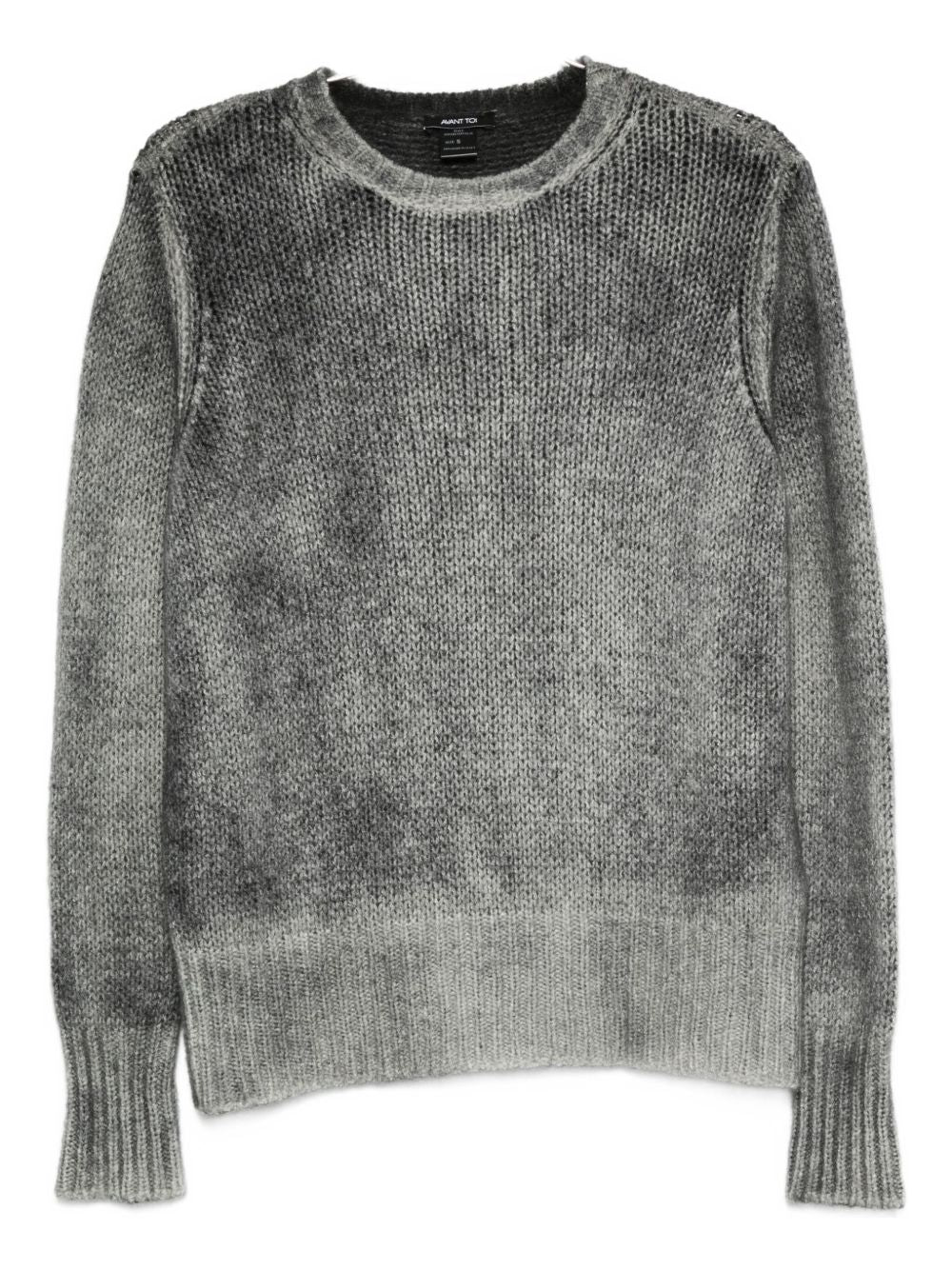 AVANT TOI Cashmere Crewneck Pullover with Ombre Effect for Women