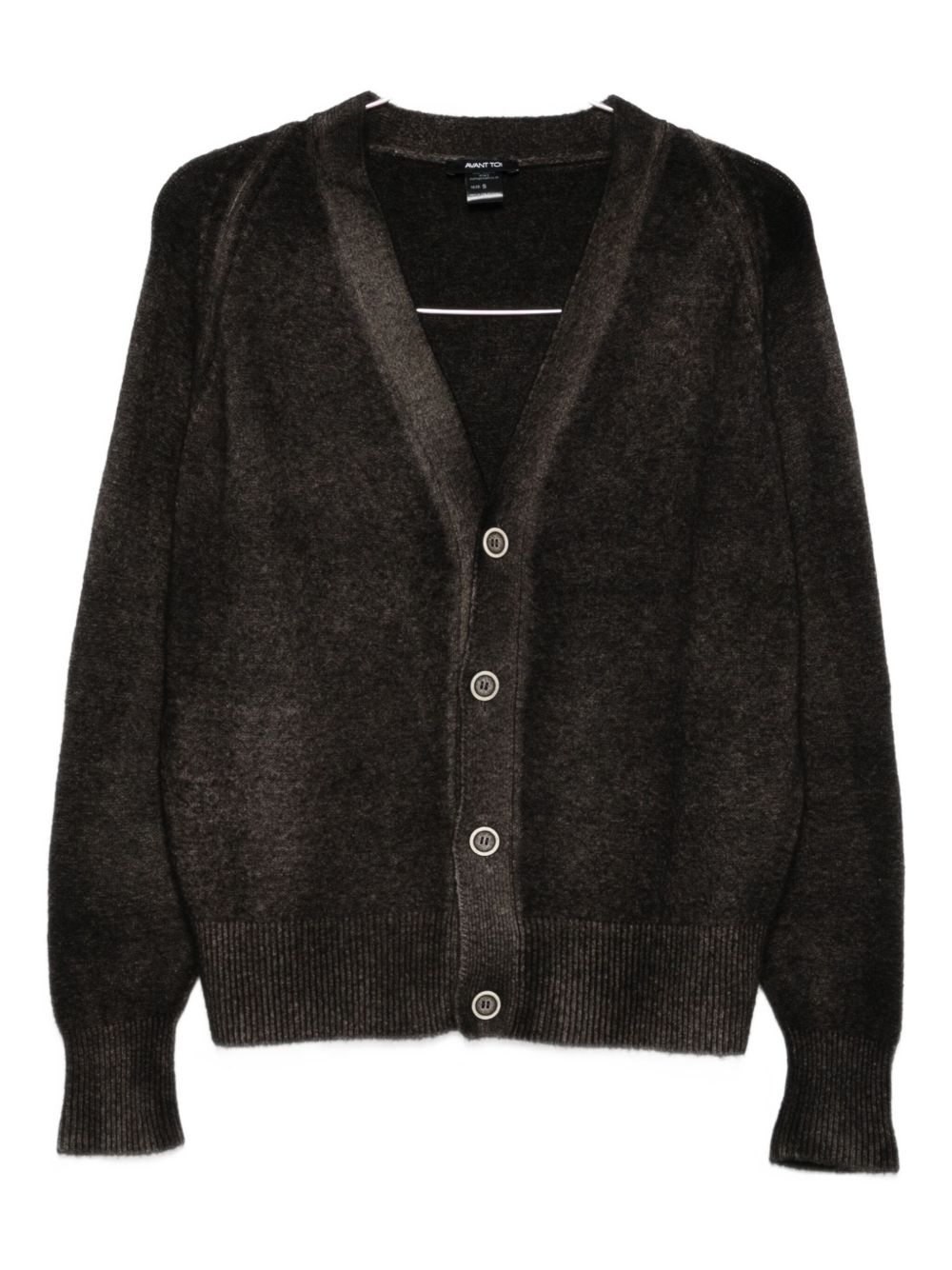 AVANT TOI Wool and Cashmere V-Necked Cardigan