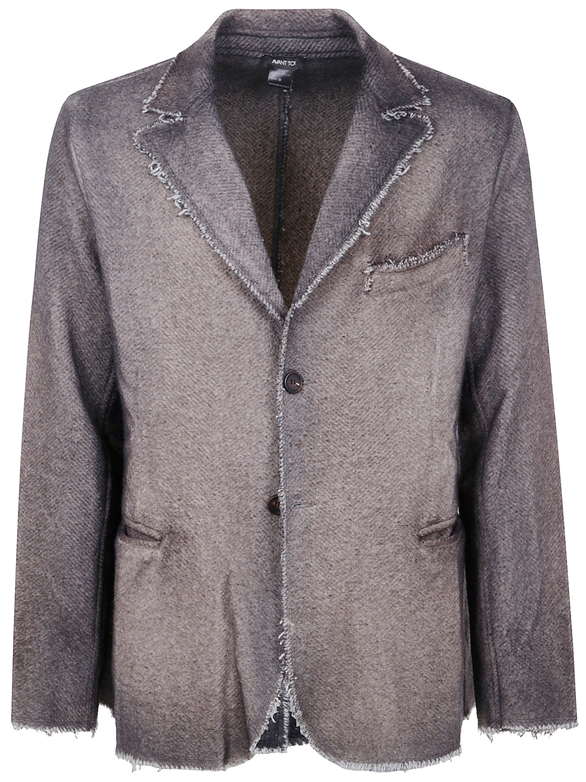 AVANT TOI Herringbone Reversible Jacket - Men's Outerwear