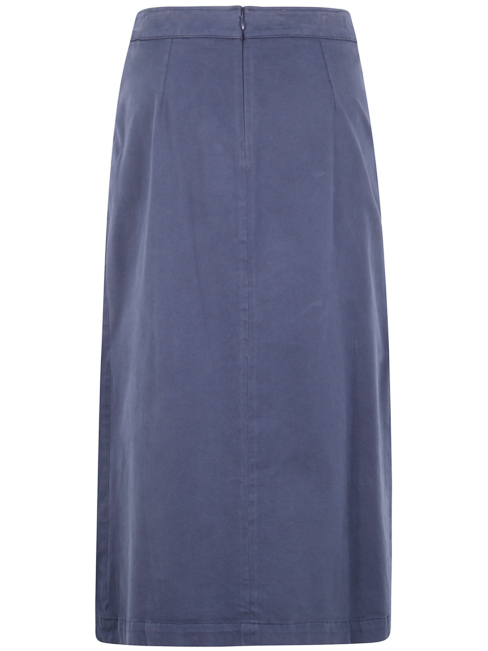 ASPESI Pleated Long Skirt