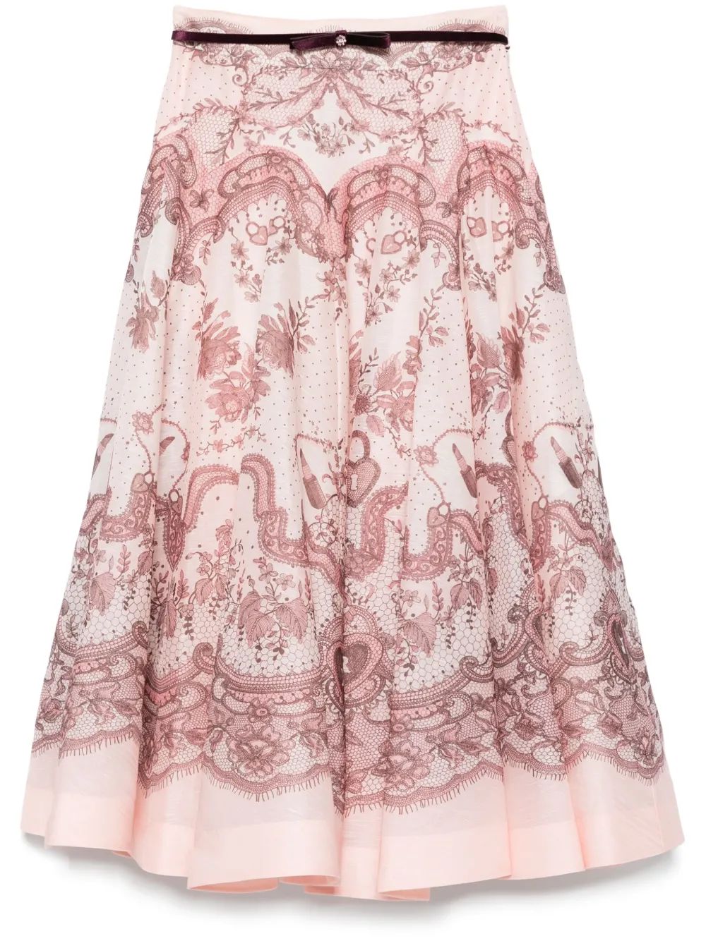 ZIMMERMANN Elegant Mini Skirt for Women - SS25 Collection