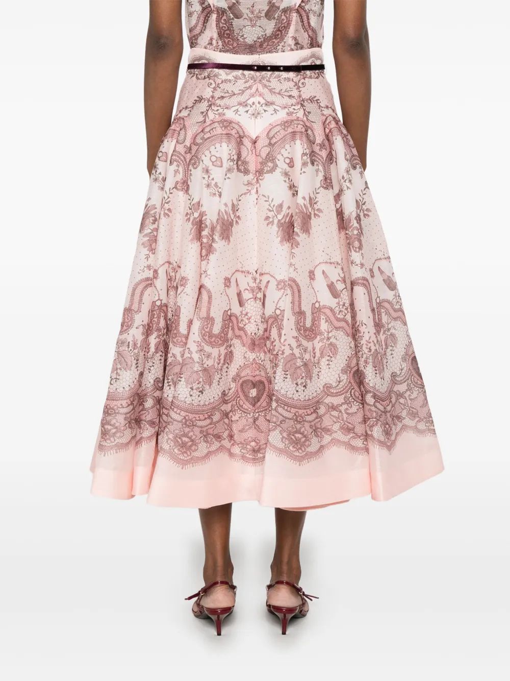 ZIMMERMANN Elegant Mini Skirt for Women - SS25 Collection