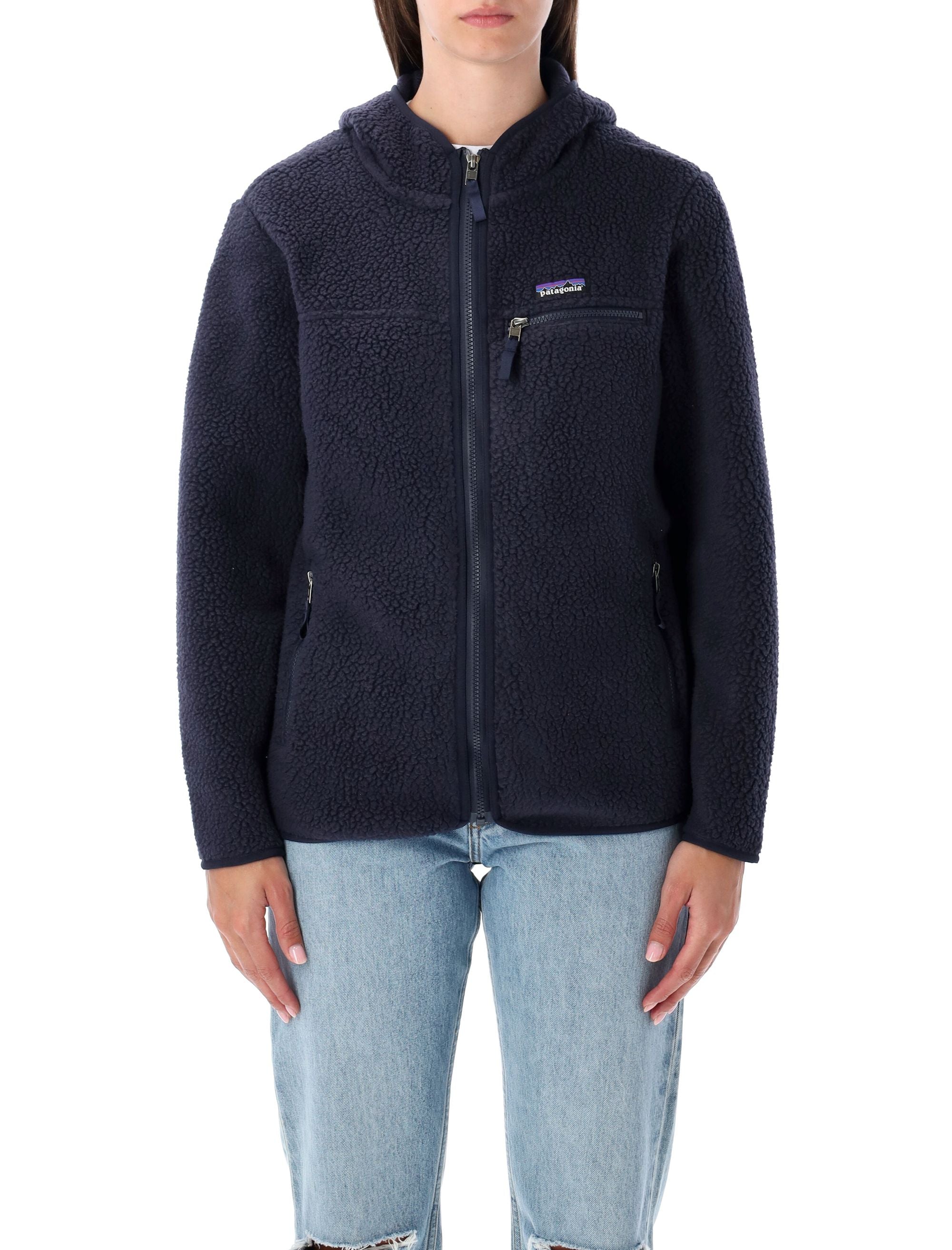PATAGONIA Retro Pile 100% Recycled Fleece Hoodie - Women's Small