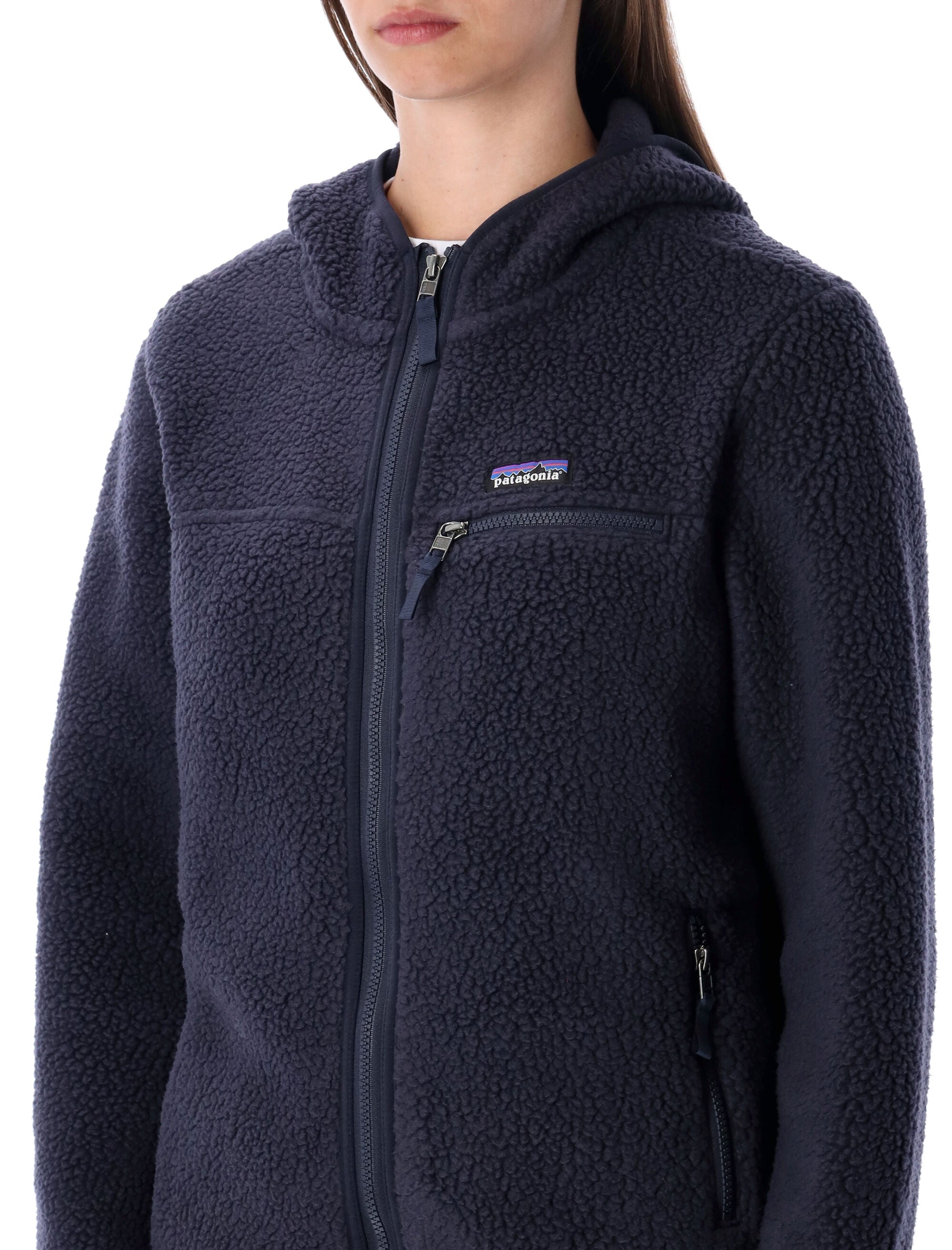 PATAGONIA Retro Pile 100% Recycled Fleece Hoodie - Women's Small