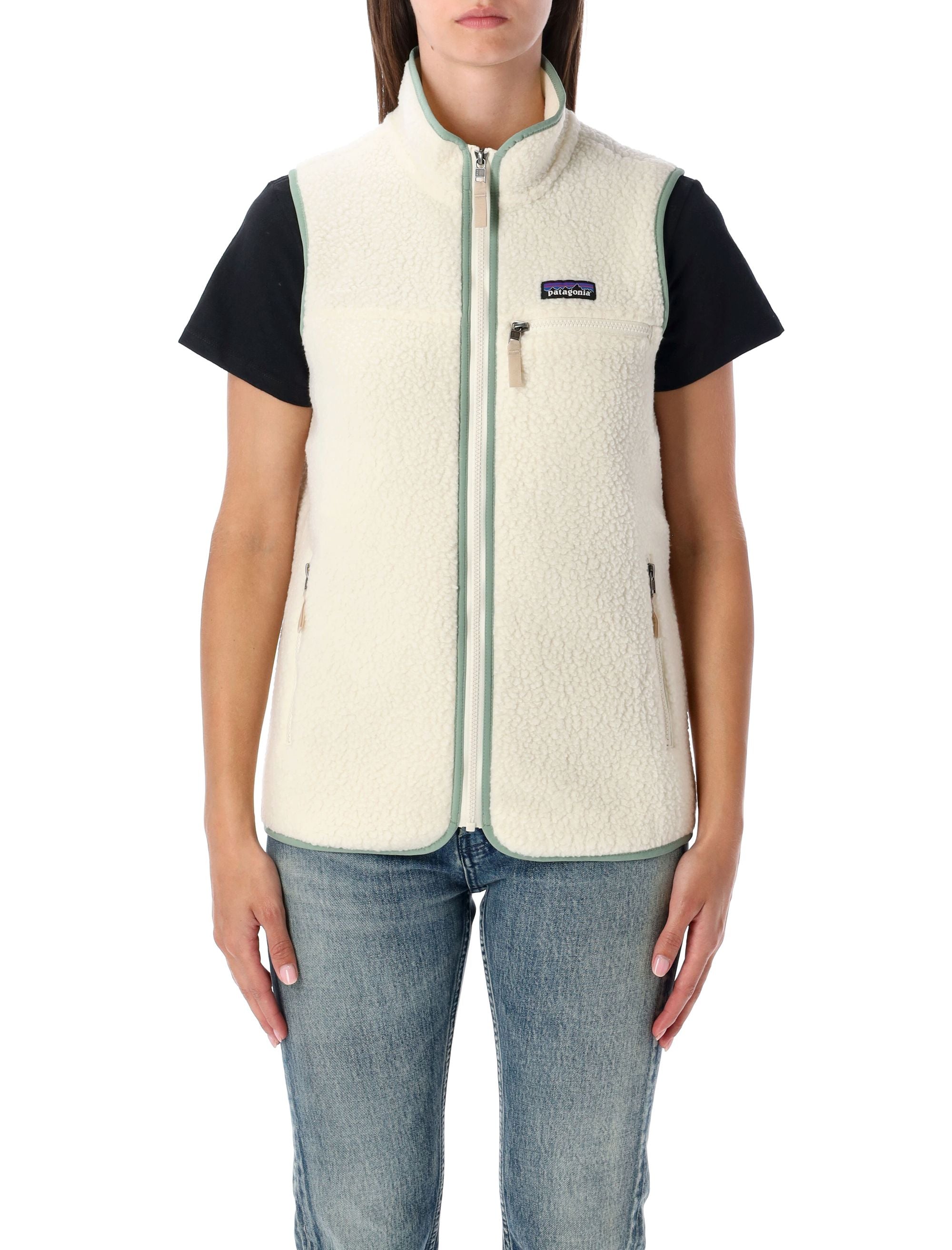 PATAGONIA Retro Fleece Vest for Women - 100% Recycled Material