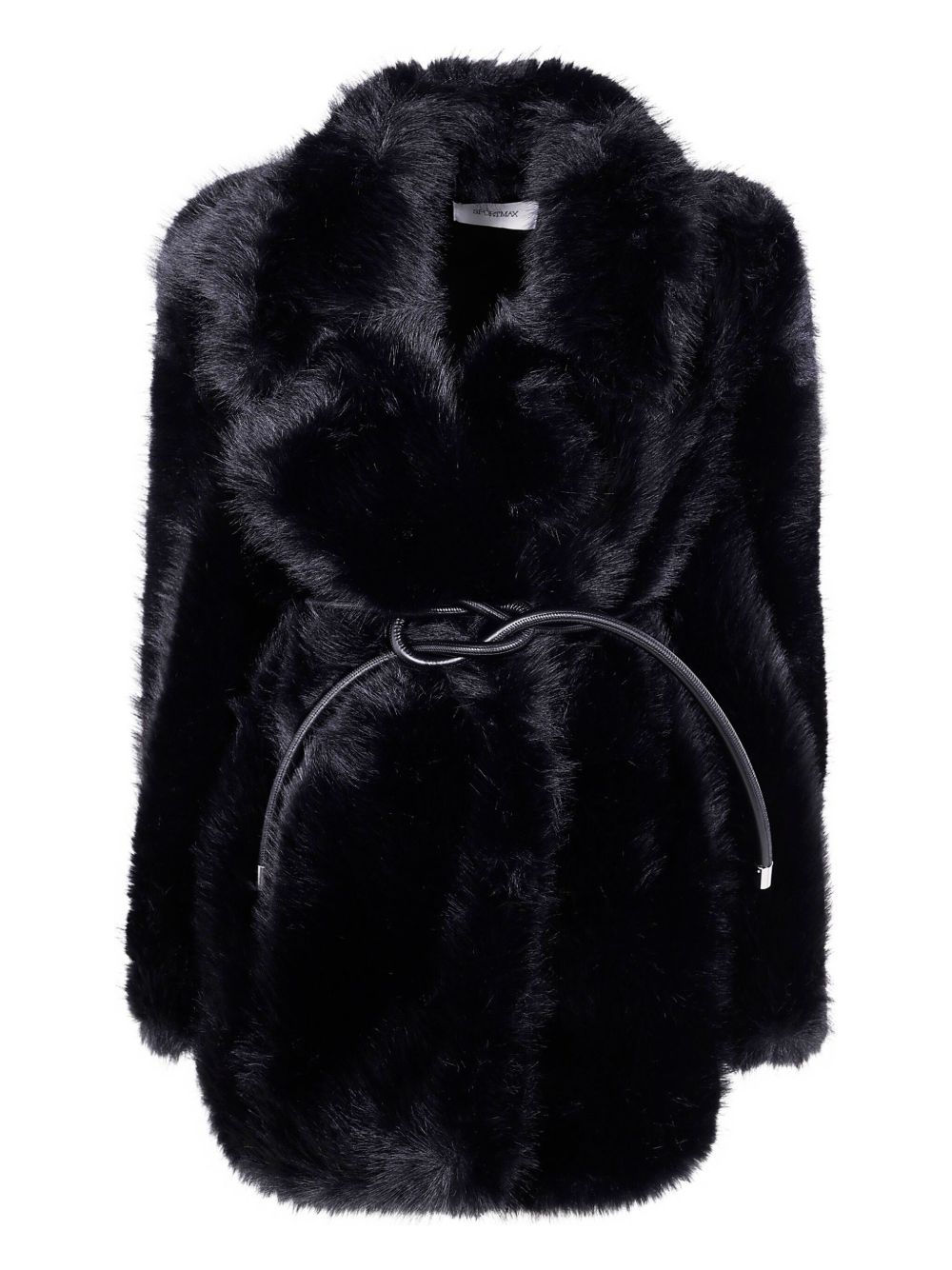 MAX MARA SPORTMAX Faux Fur Mid-Length Jacket