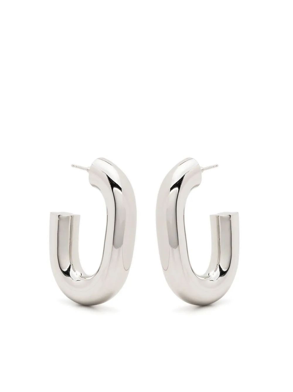 PACO RABANNE XL Link Hoops Earrings
